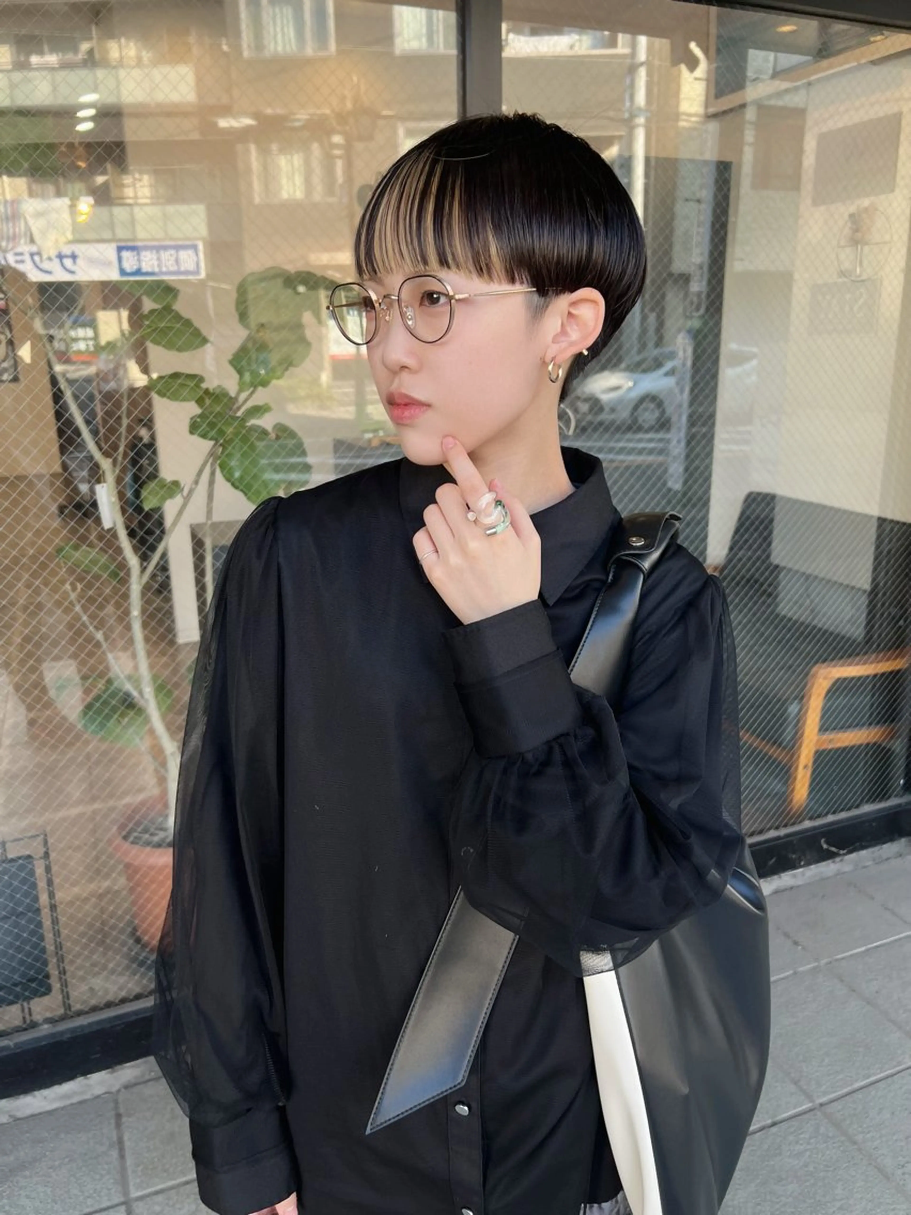 ショート カラー ショート、ボブ シマダマサトのヘアスタイル