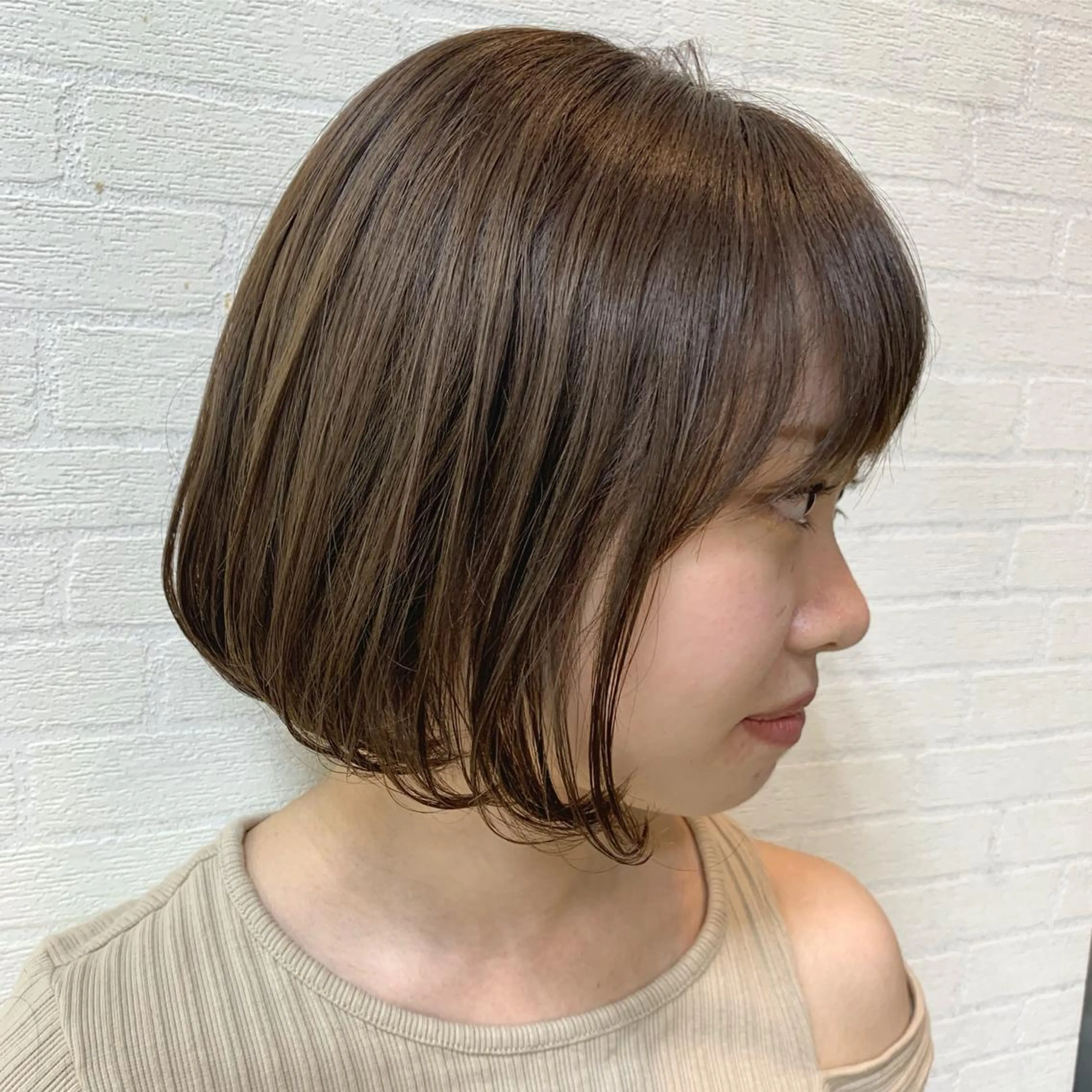 ショート 切りっぱなしボブ ショートボブ ハンサムショート ボブ ショートヘア カット トリートメント 初めてのショート お任せください✂️のヘアスタイル