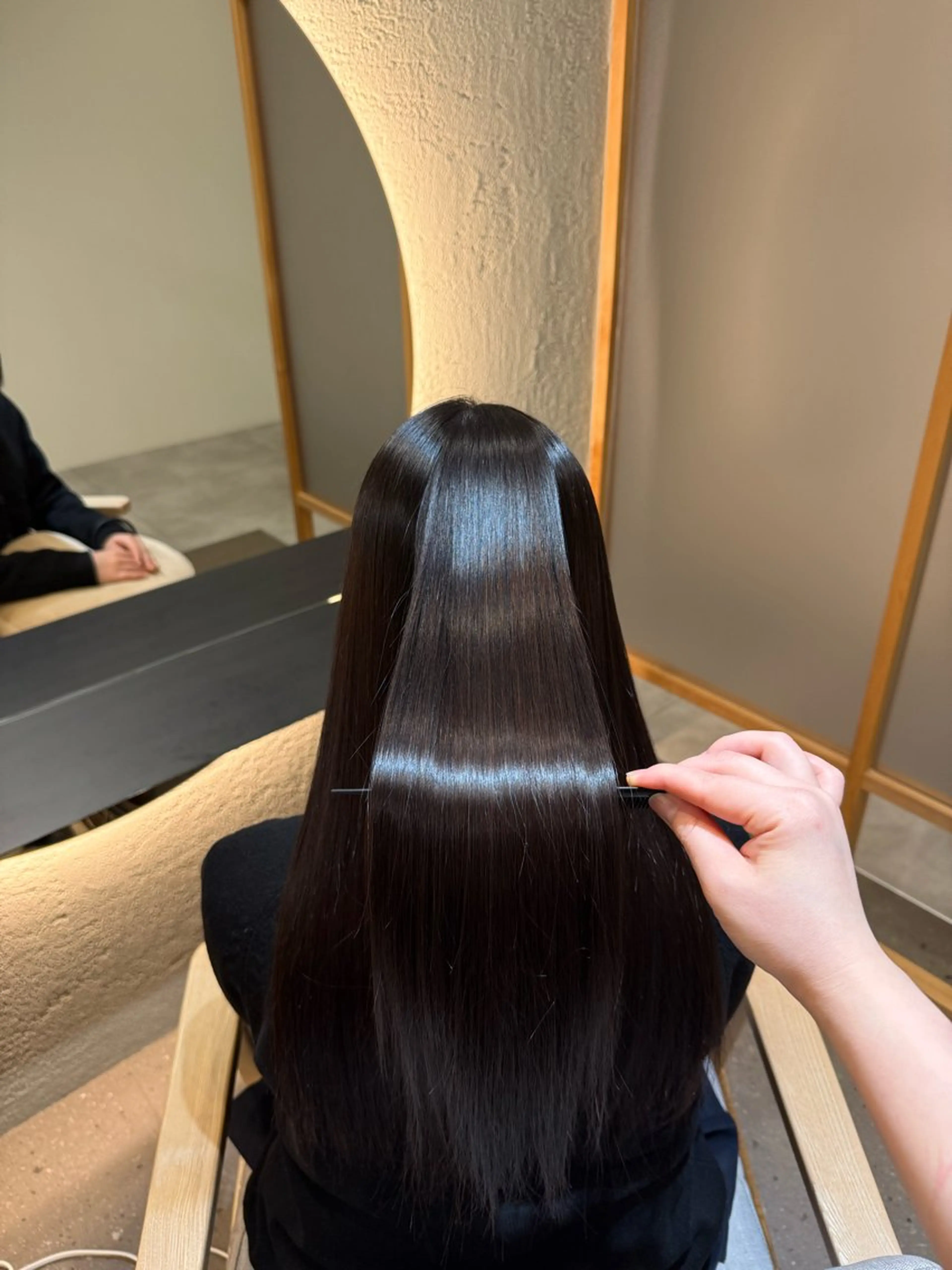 セミロング 透明感カラー/ カット🎀あつこ🎀のヘアスタイル