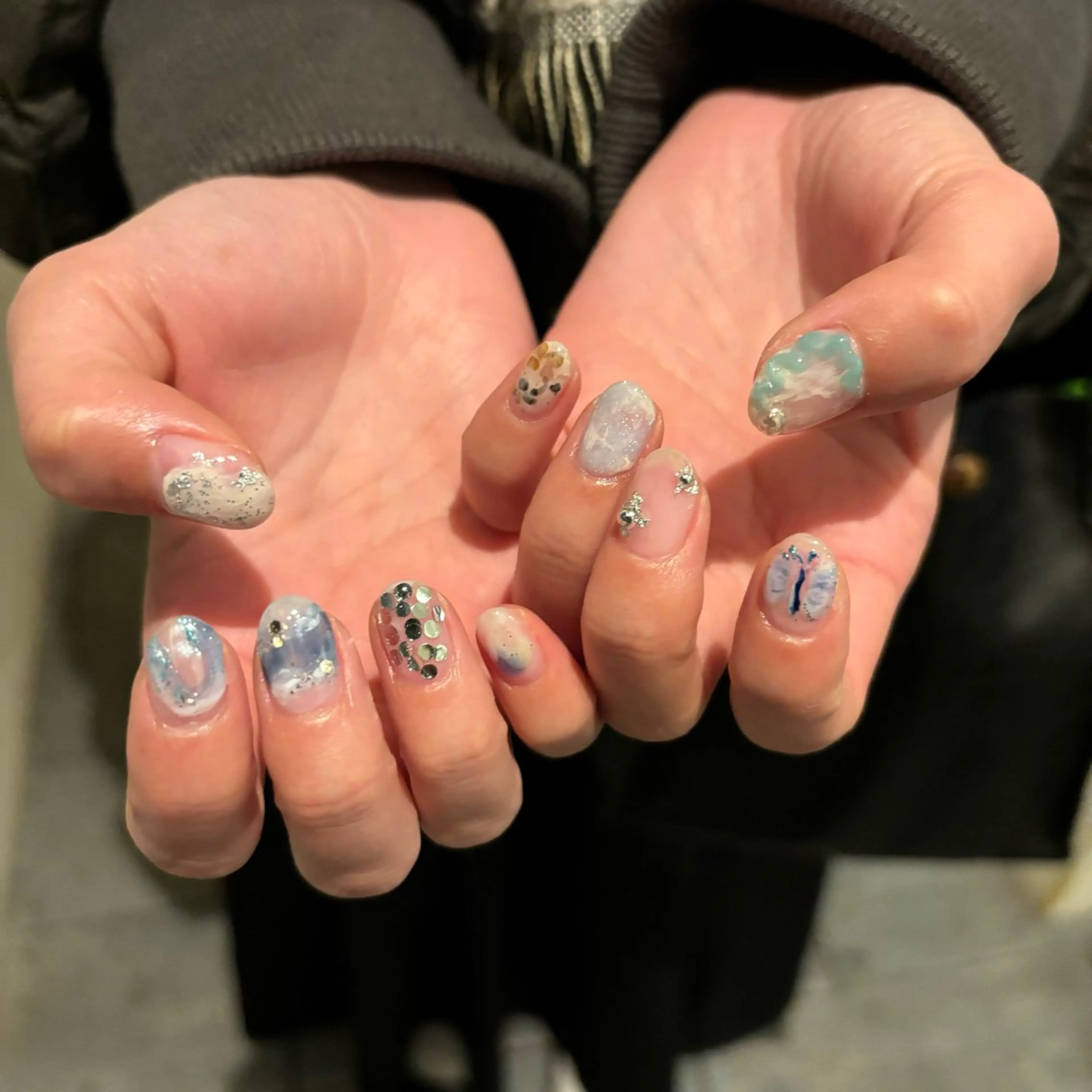 ネイル ハンドネイル SOL　nail イマナカのネイルデザイン
