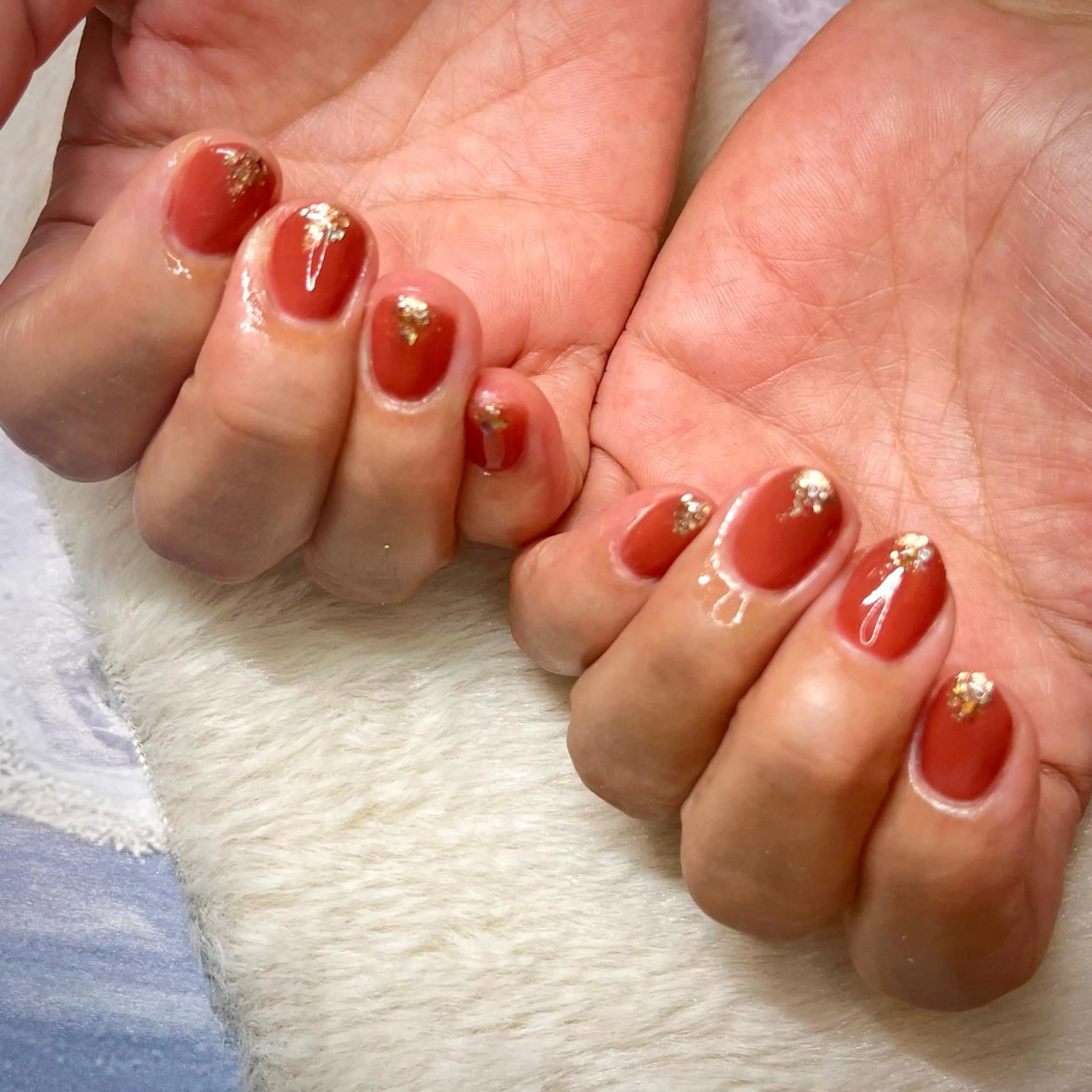 ネイル ジェルネイル ハート キラキラネイル ミラーネイル ネイビー MKY salonのネイルデザイン