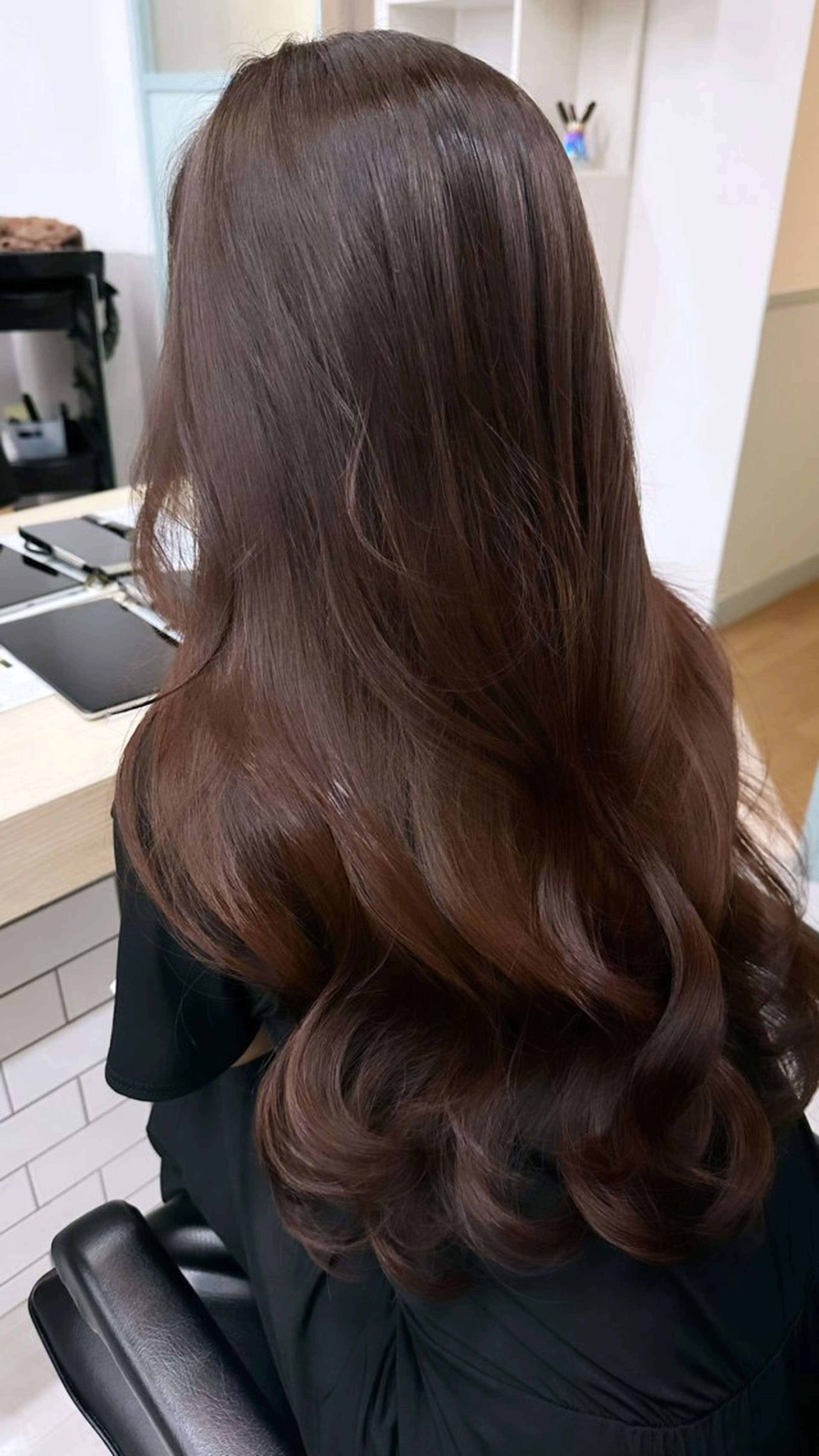 💍髪を柔らかくしたい方必見💍髪質改善アンジーカラー✖️カットの写真