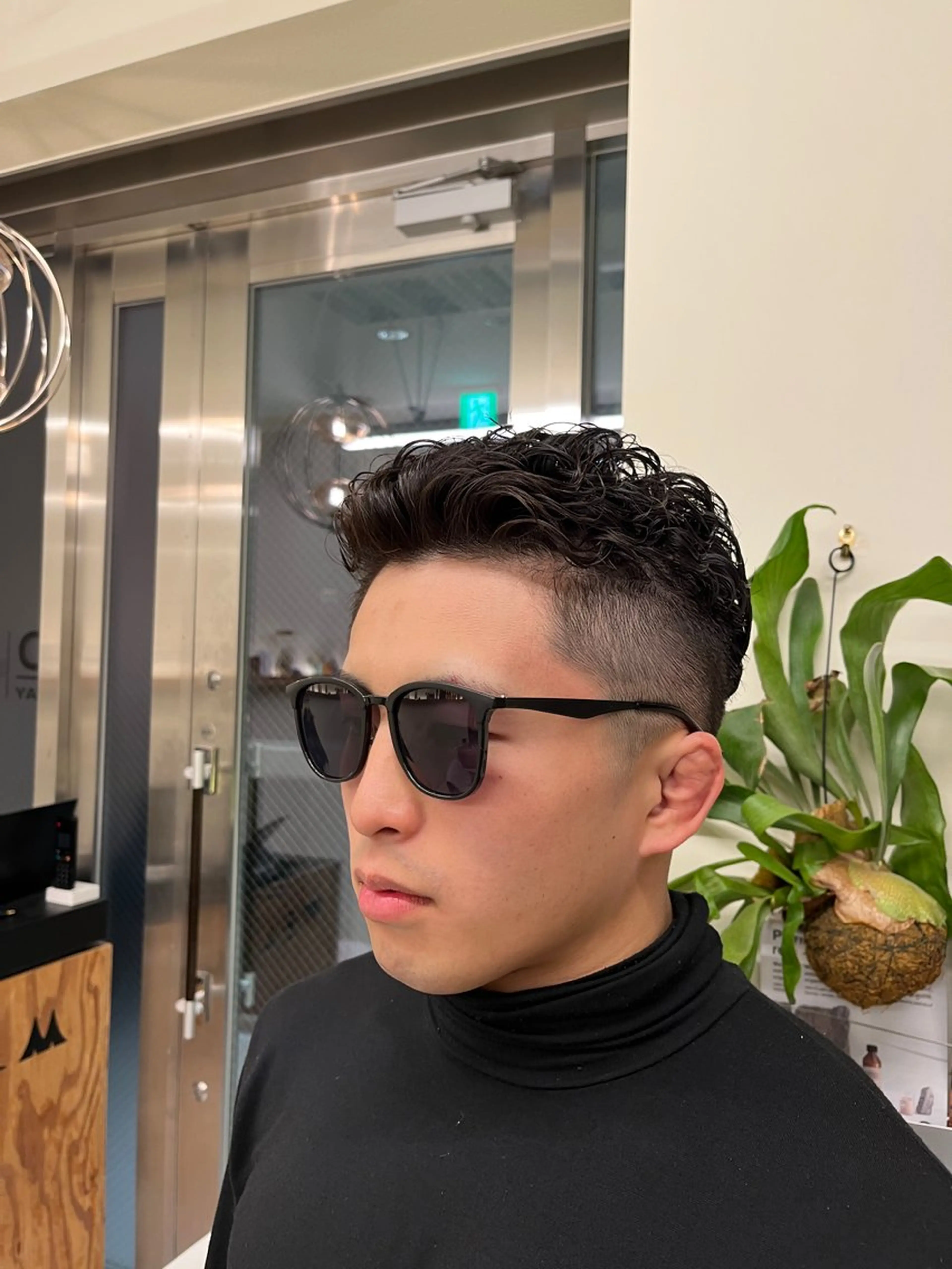 ショート パーマ メンズ メンズパーマ 髪質改善/縮毛矯正 艶髪🔥高杉のヘアスタイル