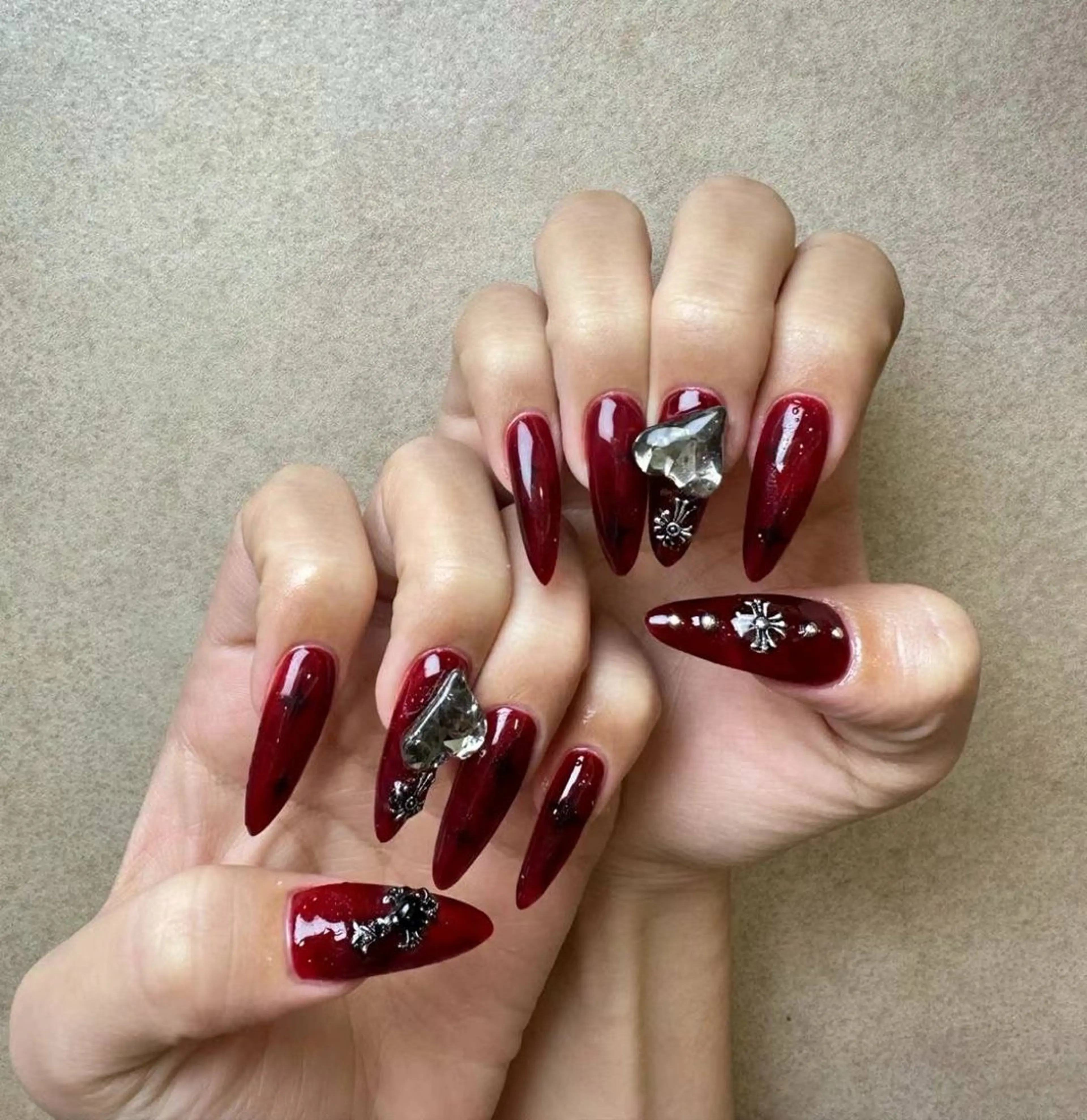 ネイル アートネイル フラワーネイル フットネイル ジェルネイル キラキラネイル Babarla Nailのネイルデザイン