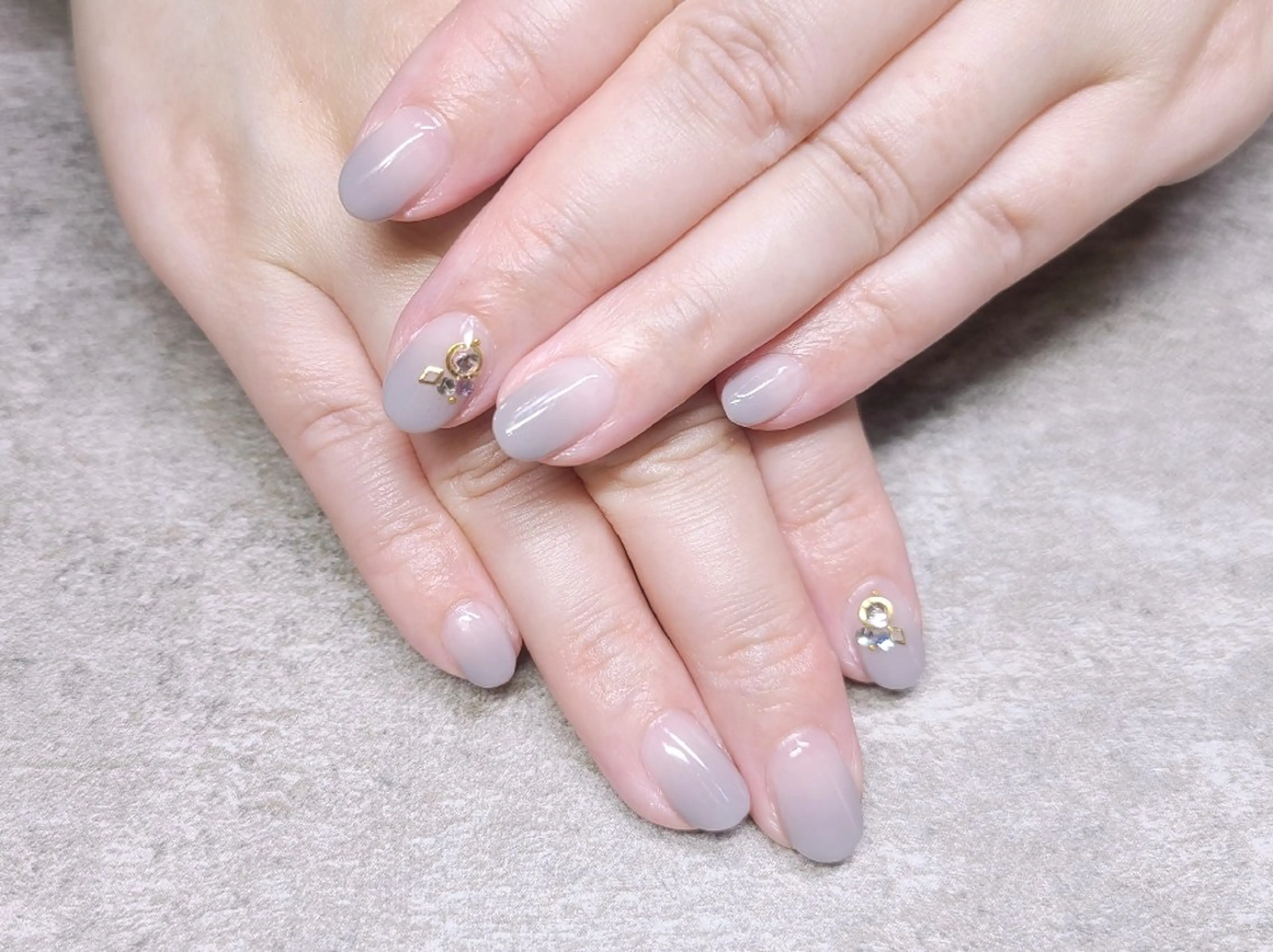 ネイル ハンドネイル Coquille ネイル　ハセガワのネイルデザイン