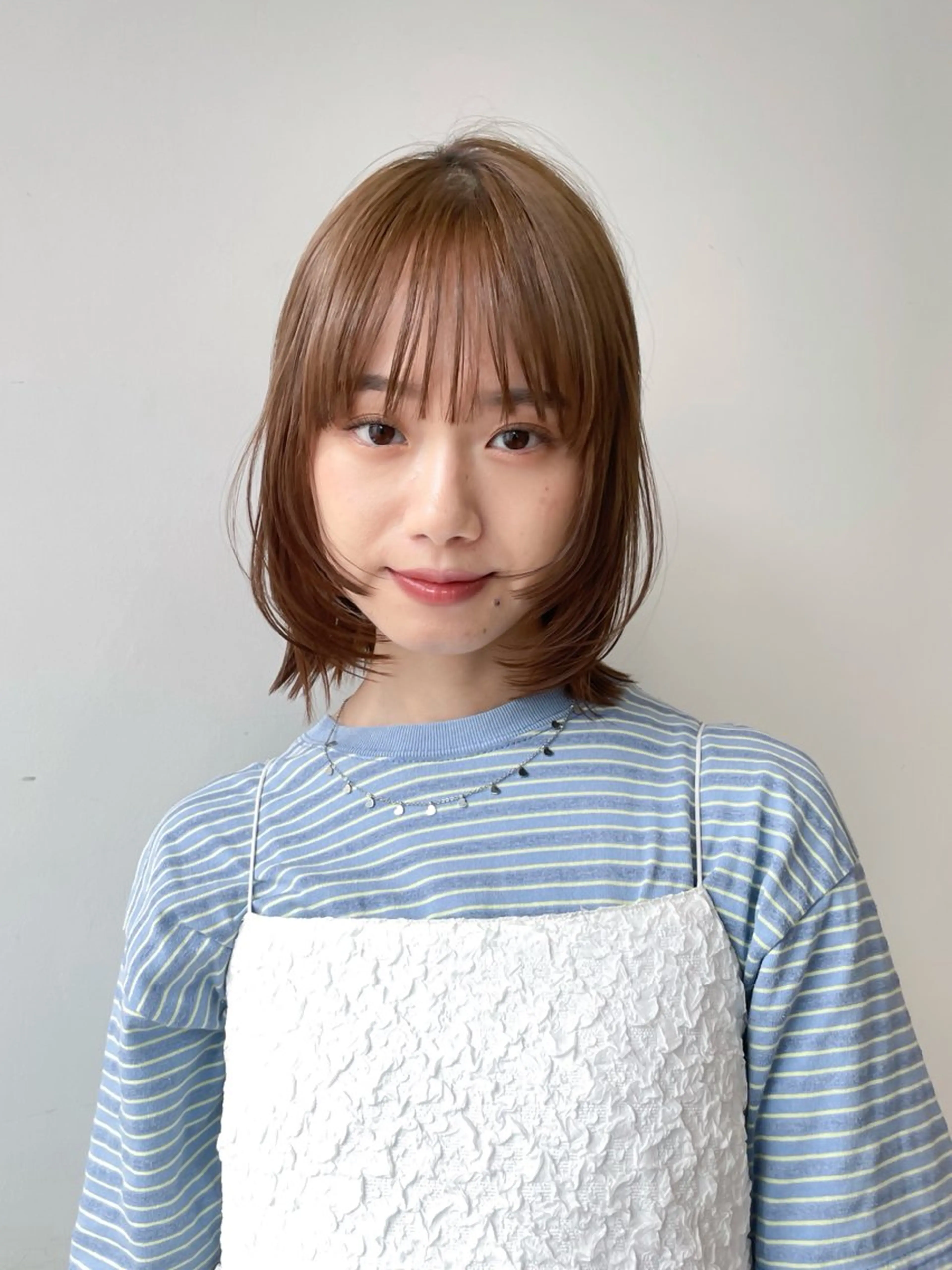 ショート 似合わせ/ベージュ /レイヤー/りほ🤍のヘアスタイル