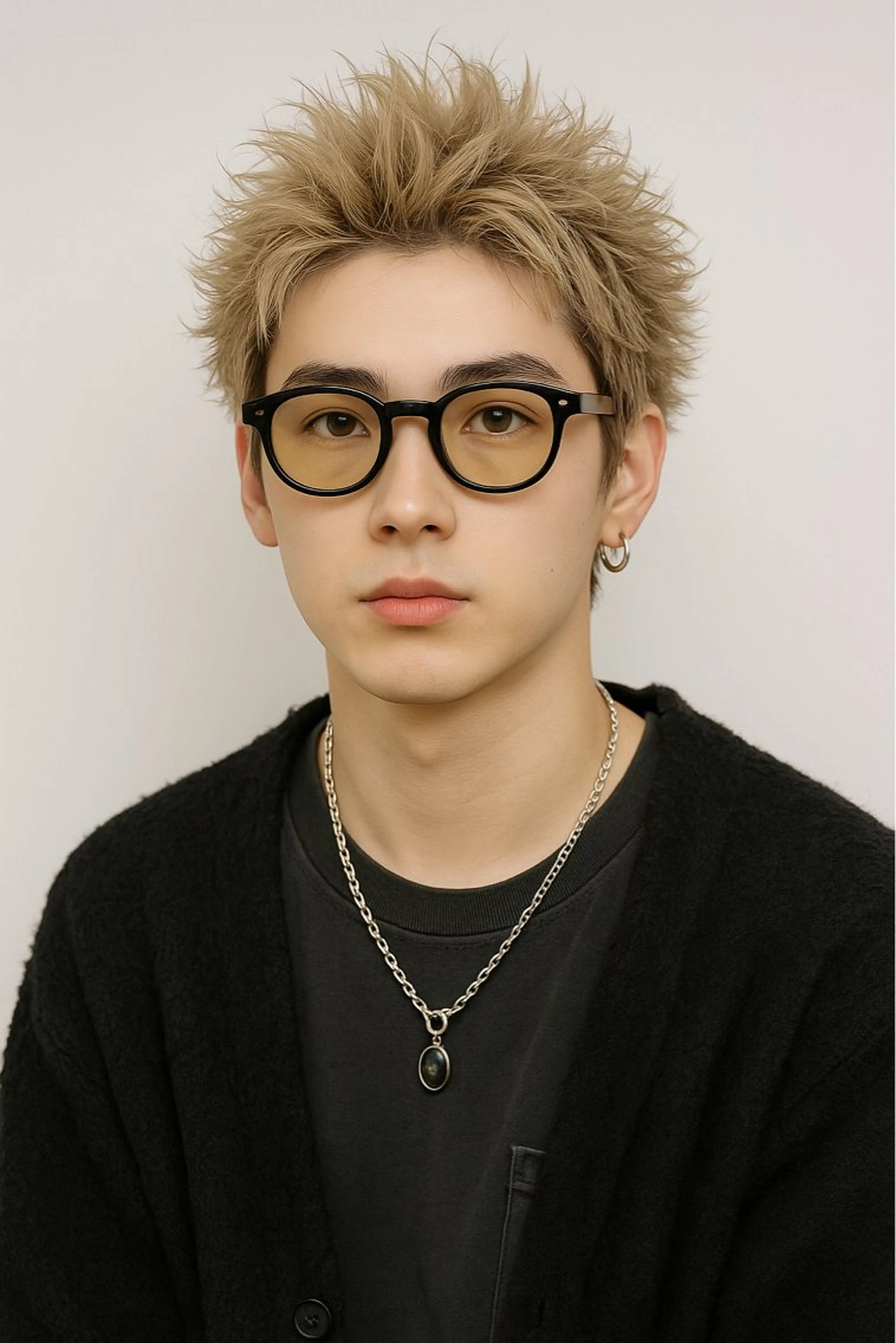 ショート カラー パーマ メンズ カット トリートメント Gain池下 レディースのヘアスタイル