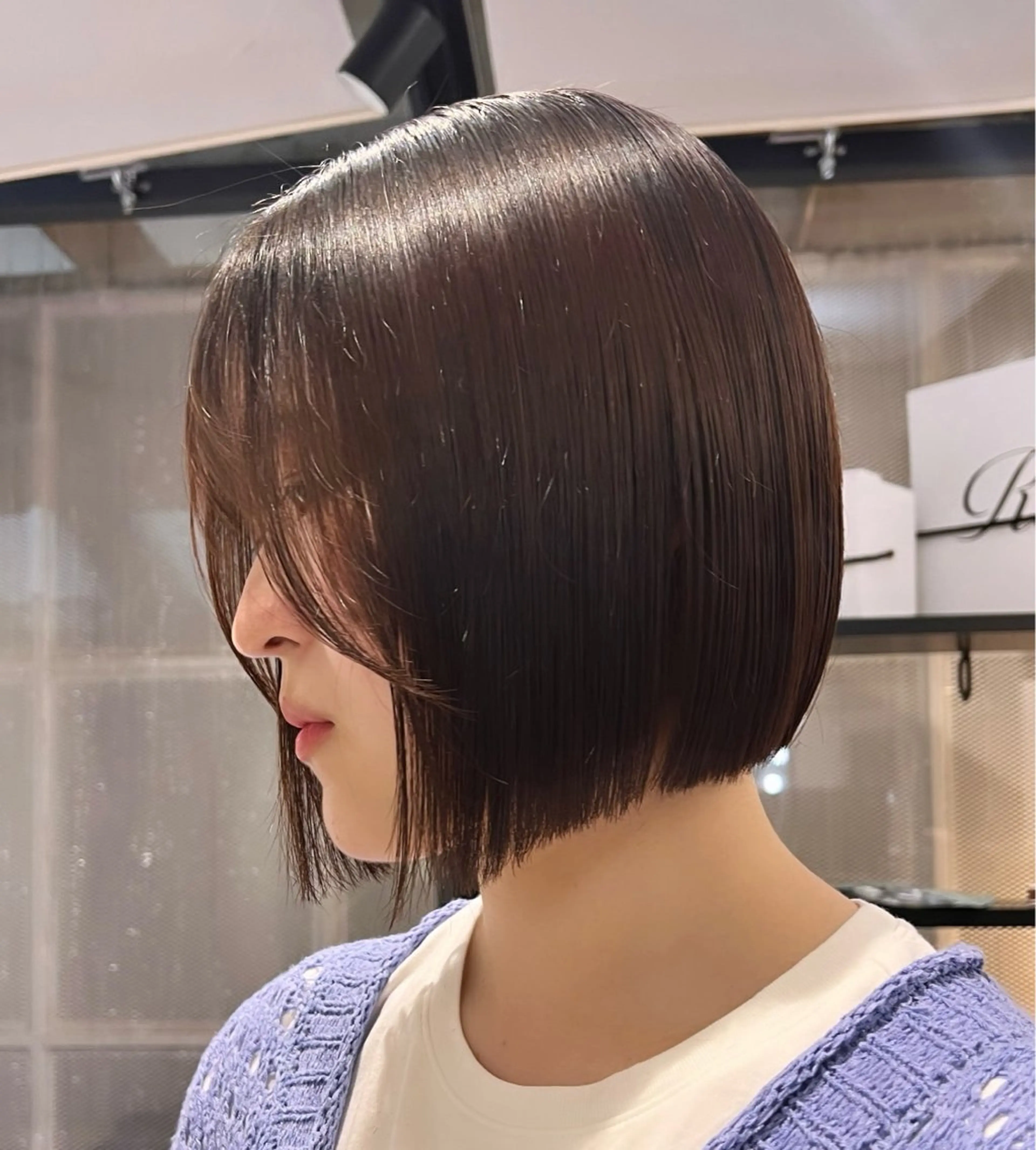 ミディアム 渋谷🎀透明感カラー レイヤー/mikuのヘアスタイル