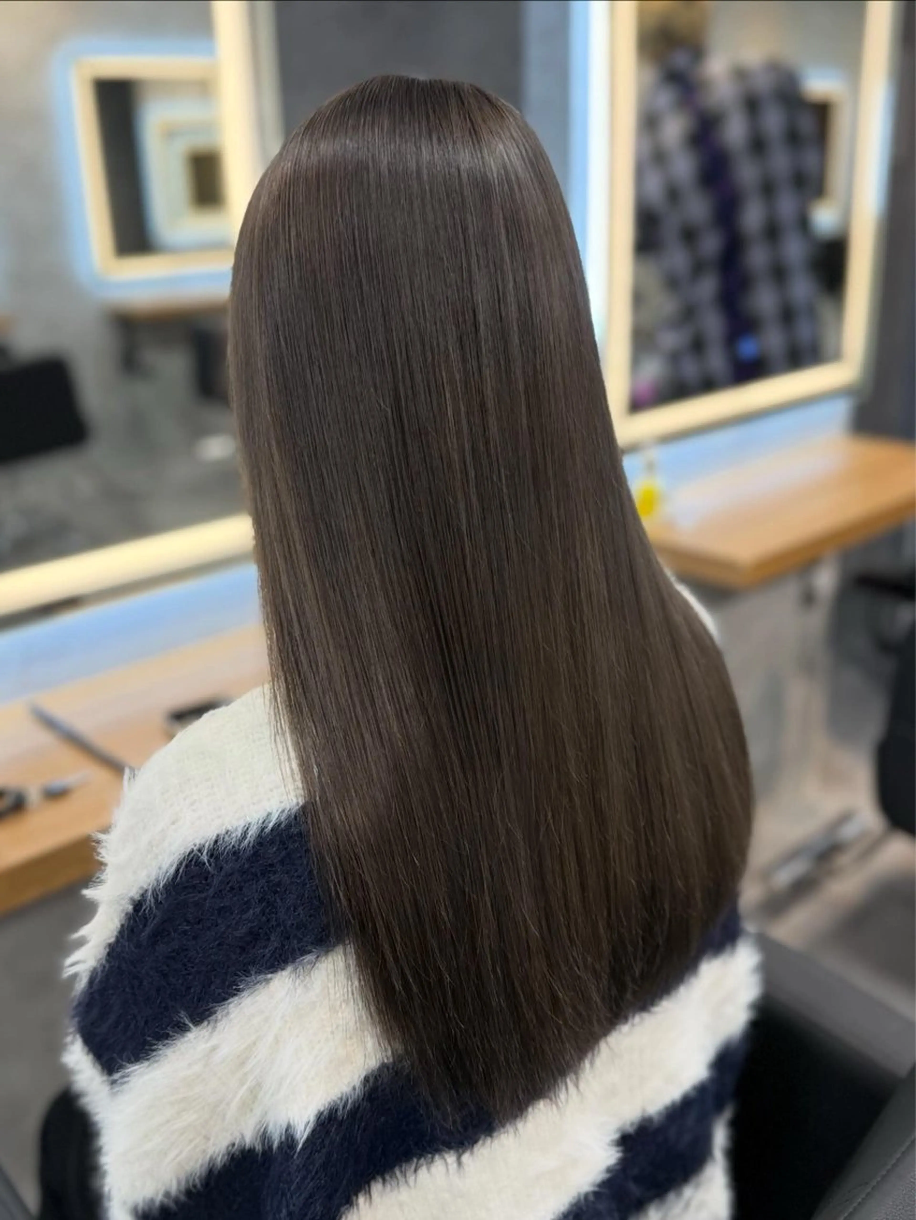 セミロング カラー ヘアカラー 神谷勇太/ 札幌透明感カラー特化のヘアスタイル