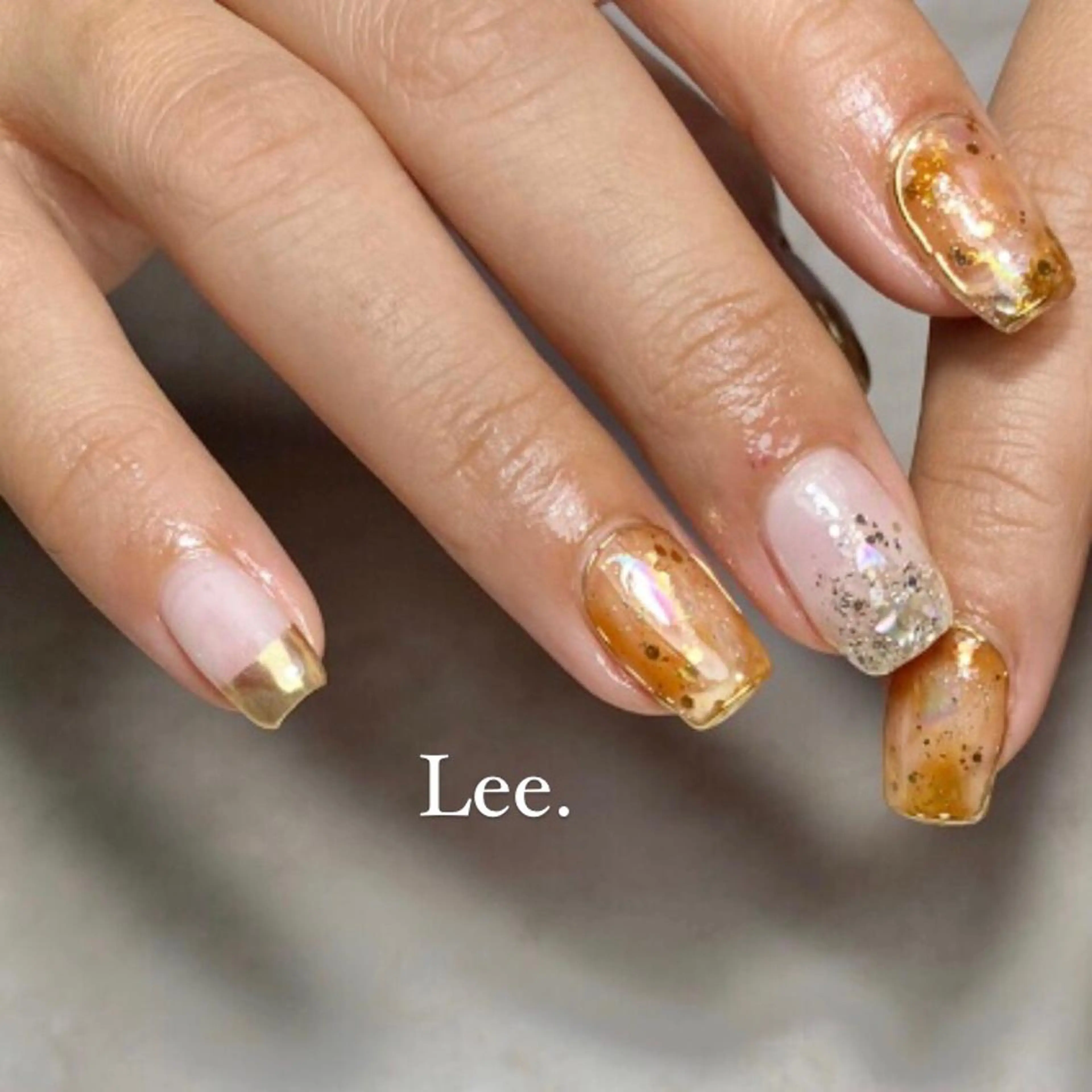 ネイル ハンドネイル Lee.nail ハルカのネイルデザイン