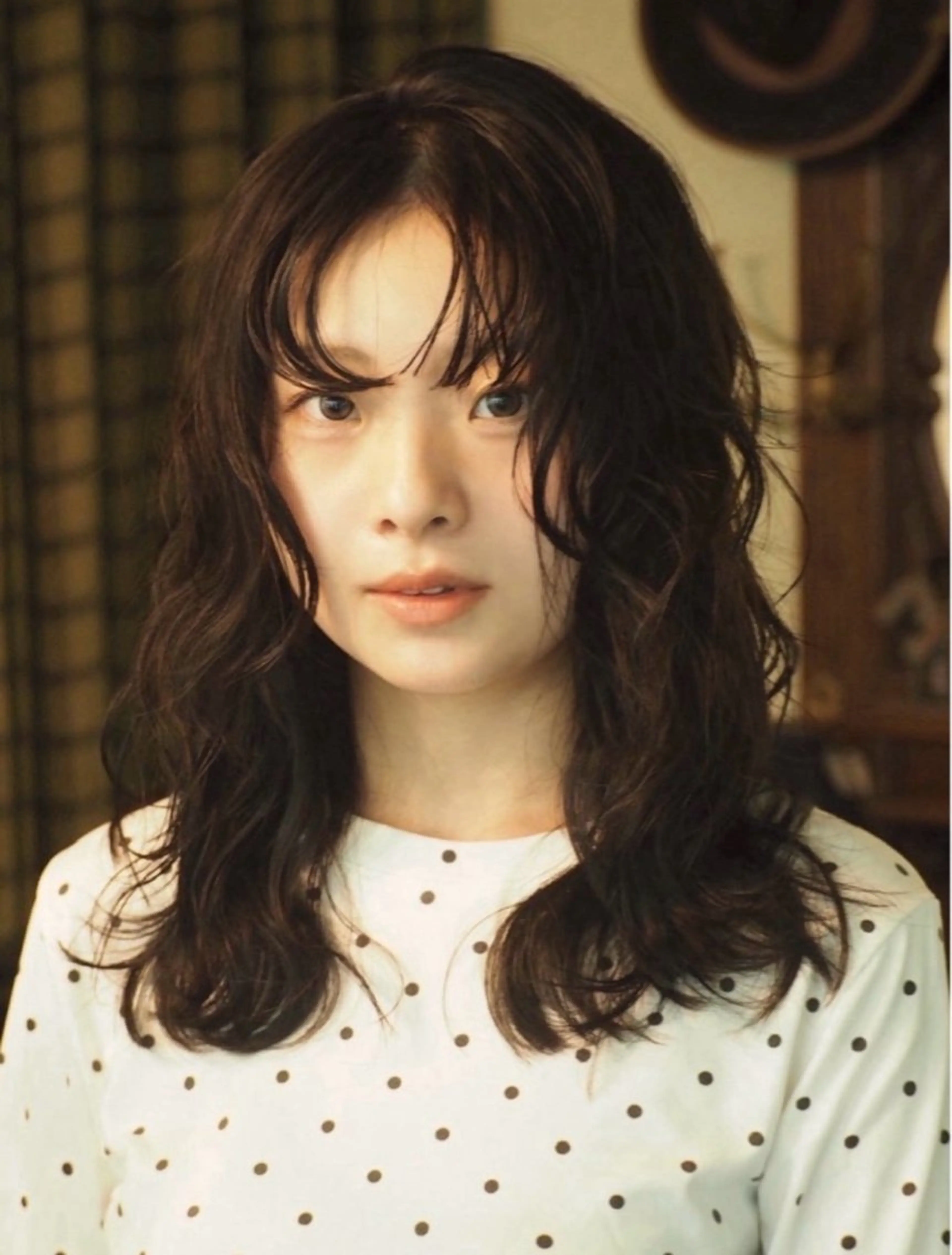 カラー ヘアカラー トリートメント アイブロウ&マツパ カラーモデルまなみのヘアスタイル