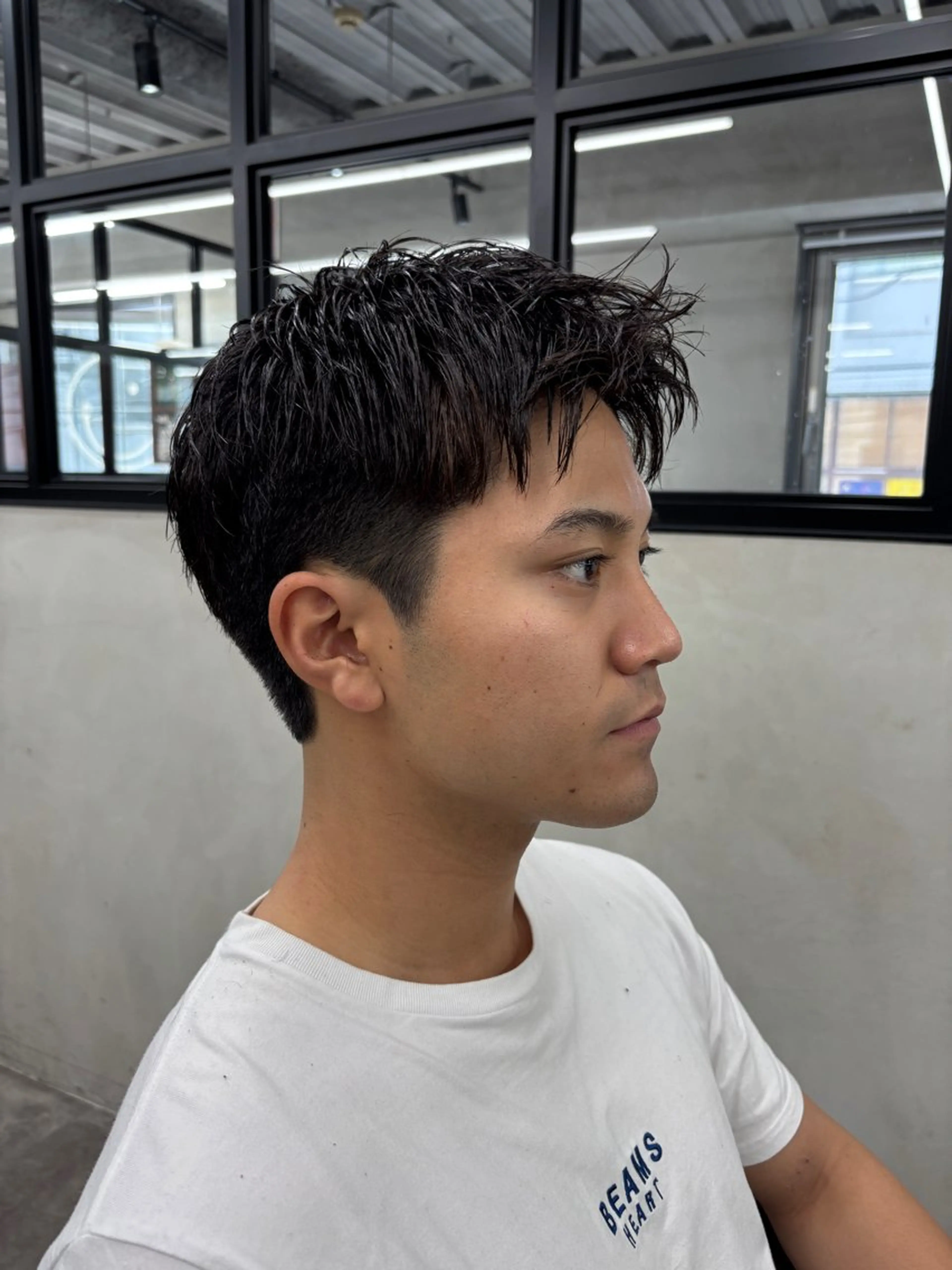 メンズ 似合わせカット/ ハイトーン/aoiのヘアスタイル