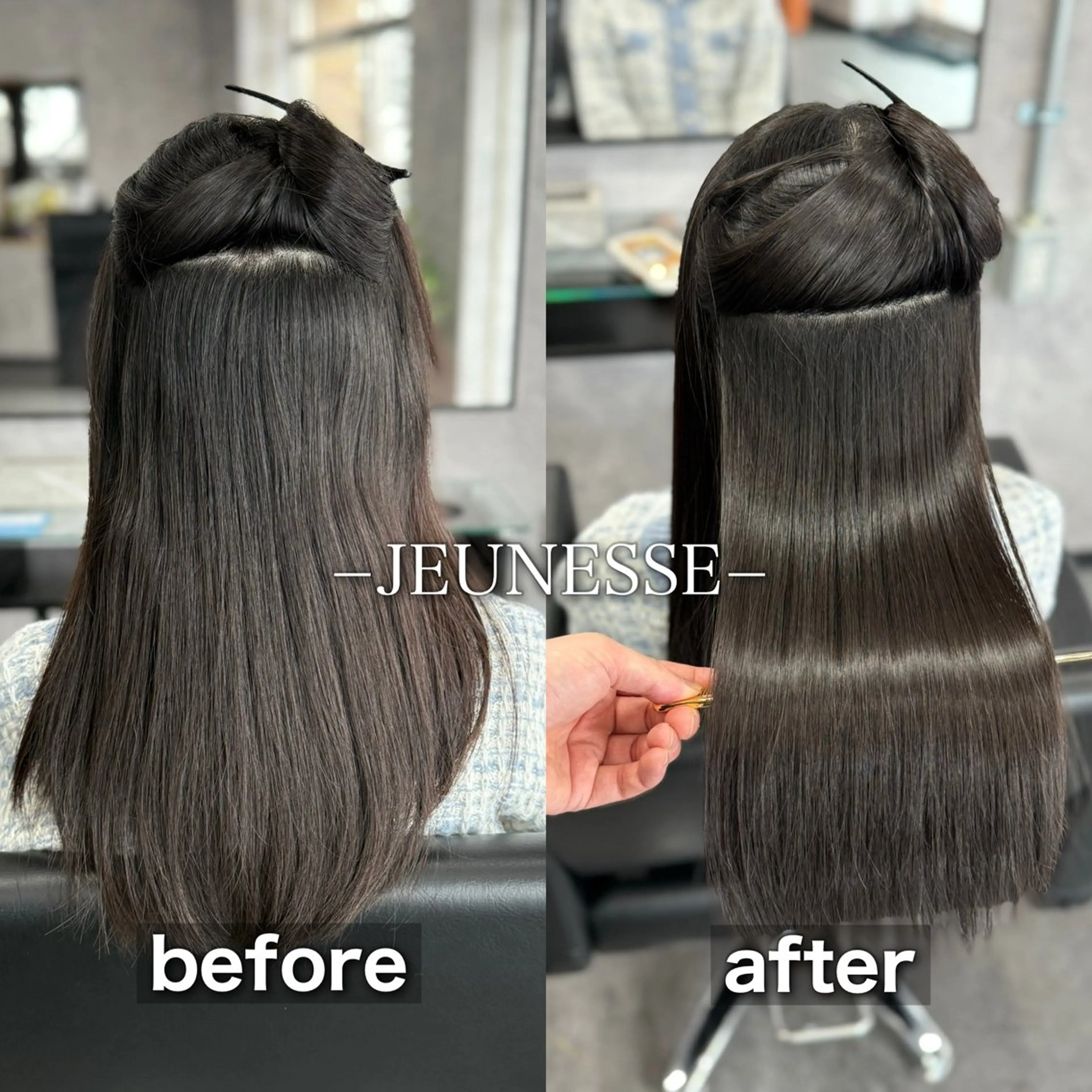 セミロング カラー 縮毛矯正 カット 縮毛矯正 トリートメント 🌹【代表】古川暁 髪質改善縮毛矯正🌹のヘアスタイル