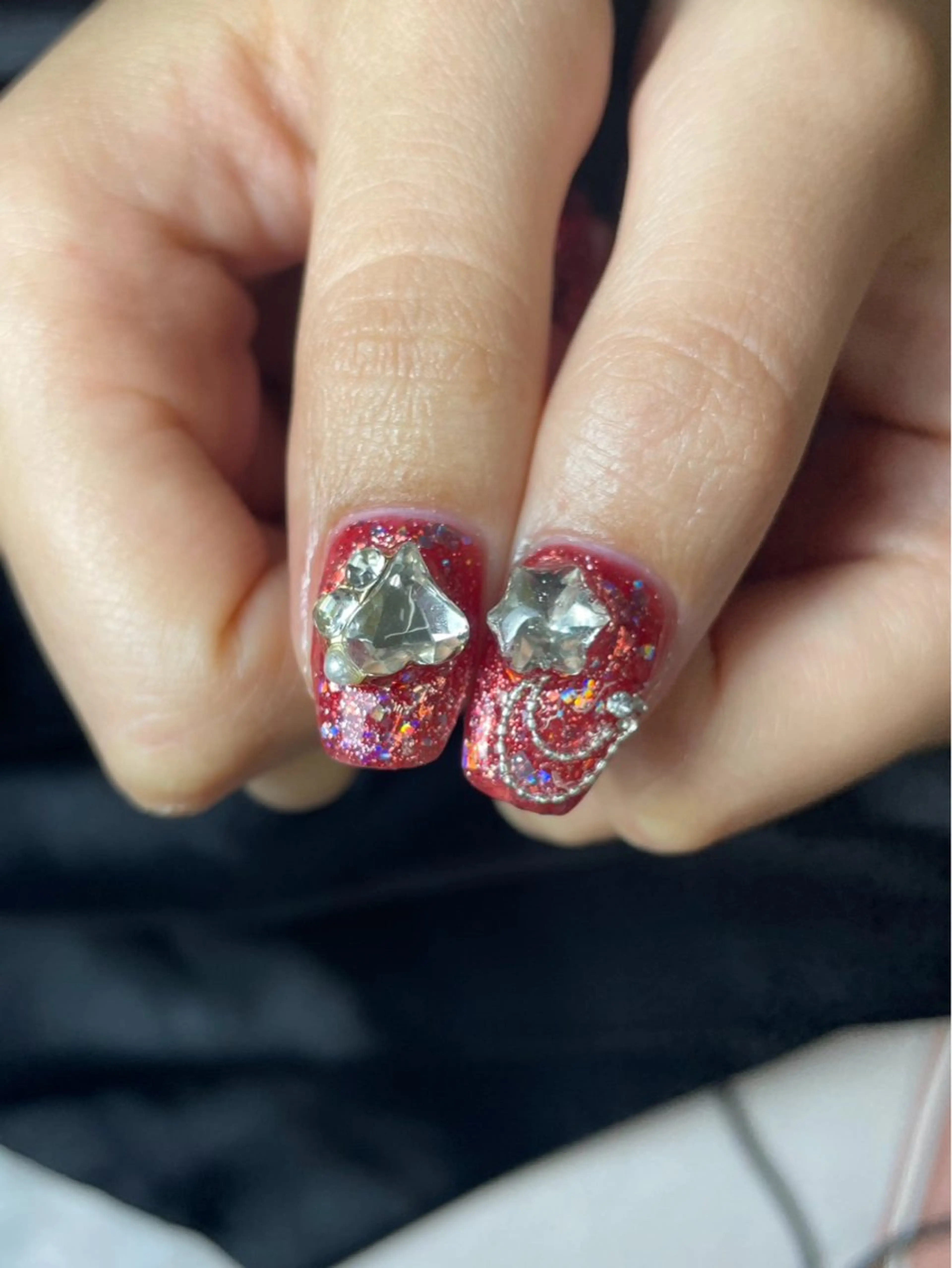 ネイル チークネイル 桜ネイル 長さ出し フットネイル ジェルネイル ハンドネイル XIINH NAIL SALONのネイルデザイン