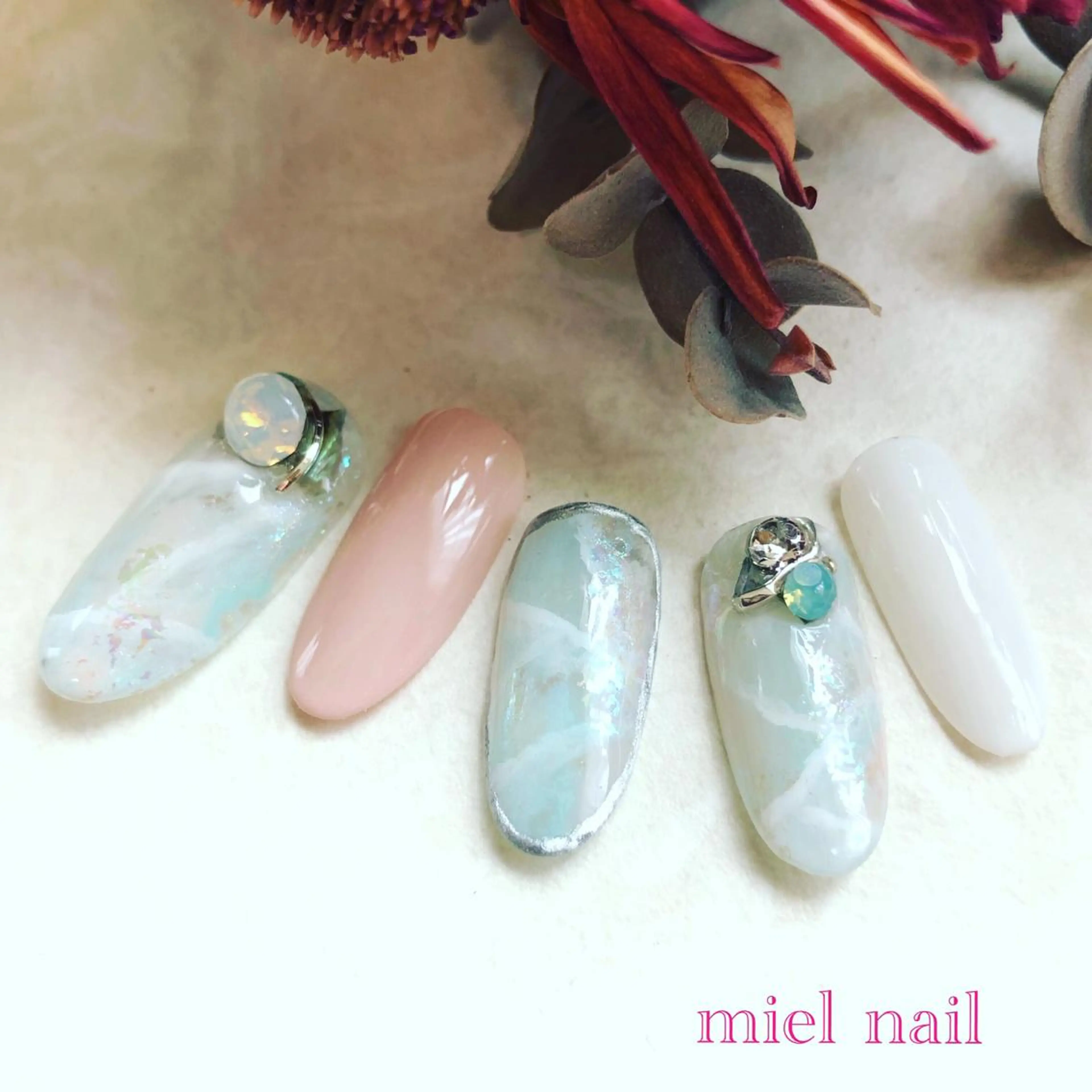 ネイル ハンドネイル miel nailのネイルデザイン