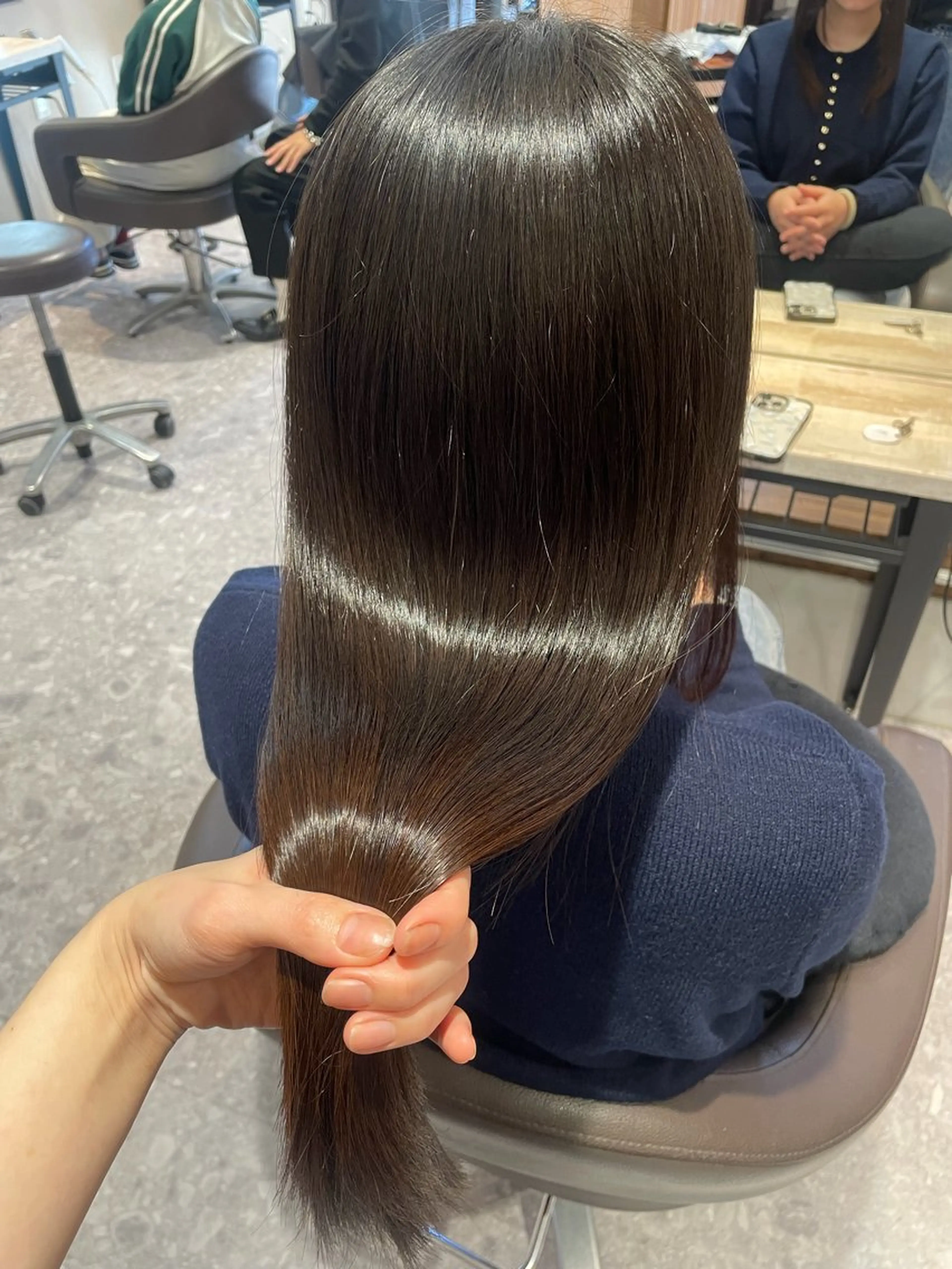 ナチュラル&ダメージレス!髪質改善ストレート✨ロング料金なしの写真