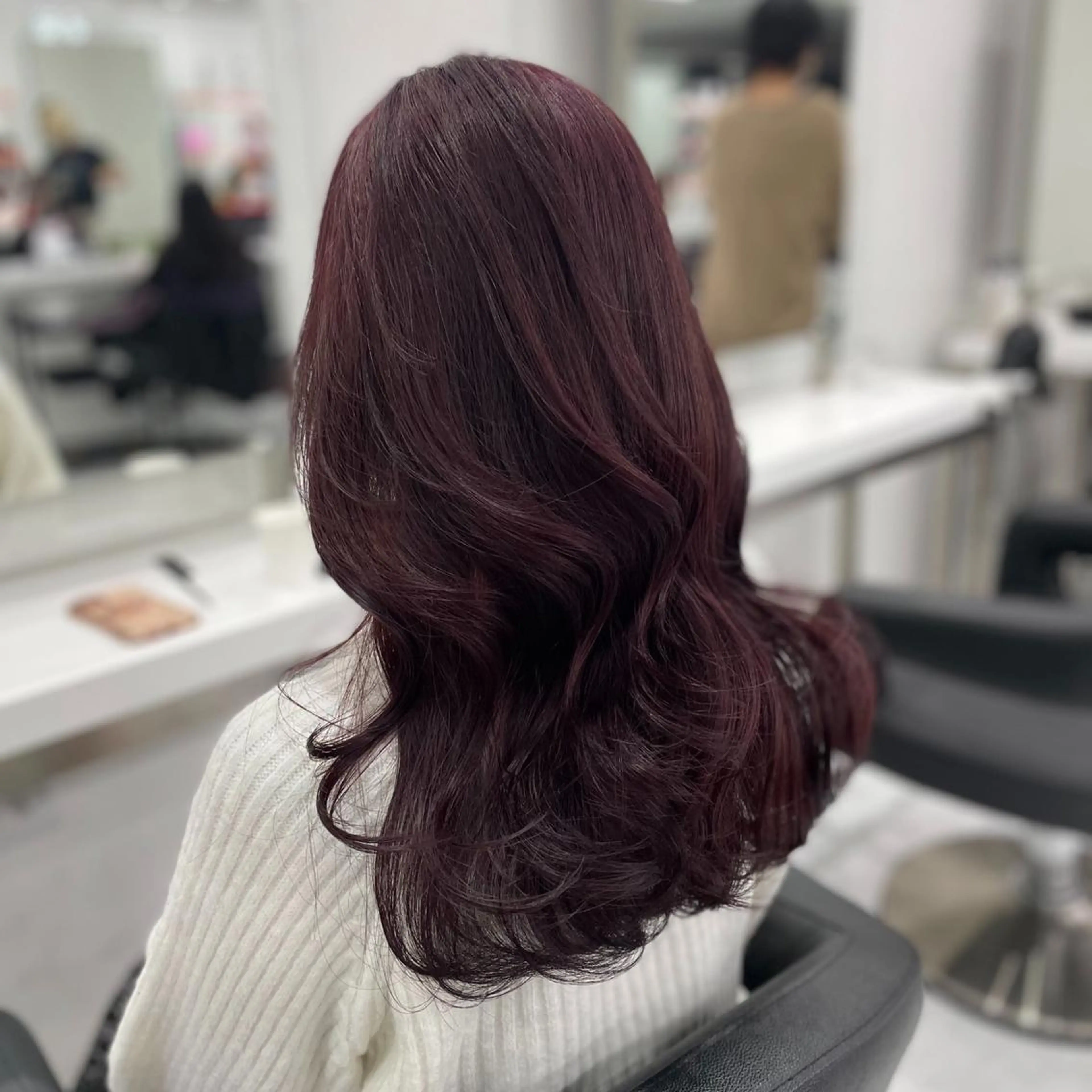 カラー ブリーチなし透明感 💗RYOTAのヘアスタイル
