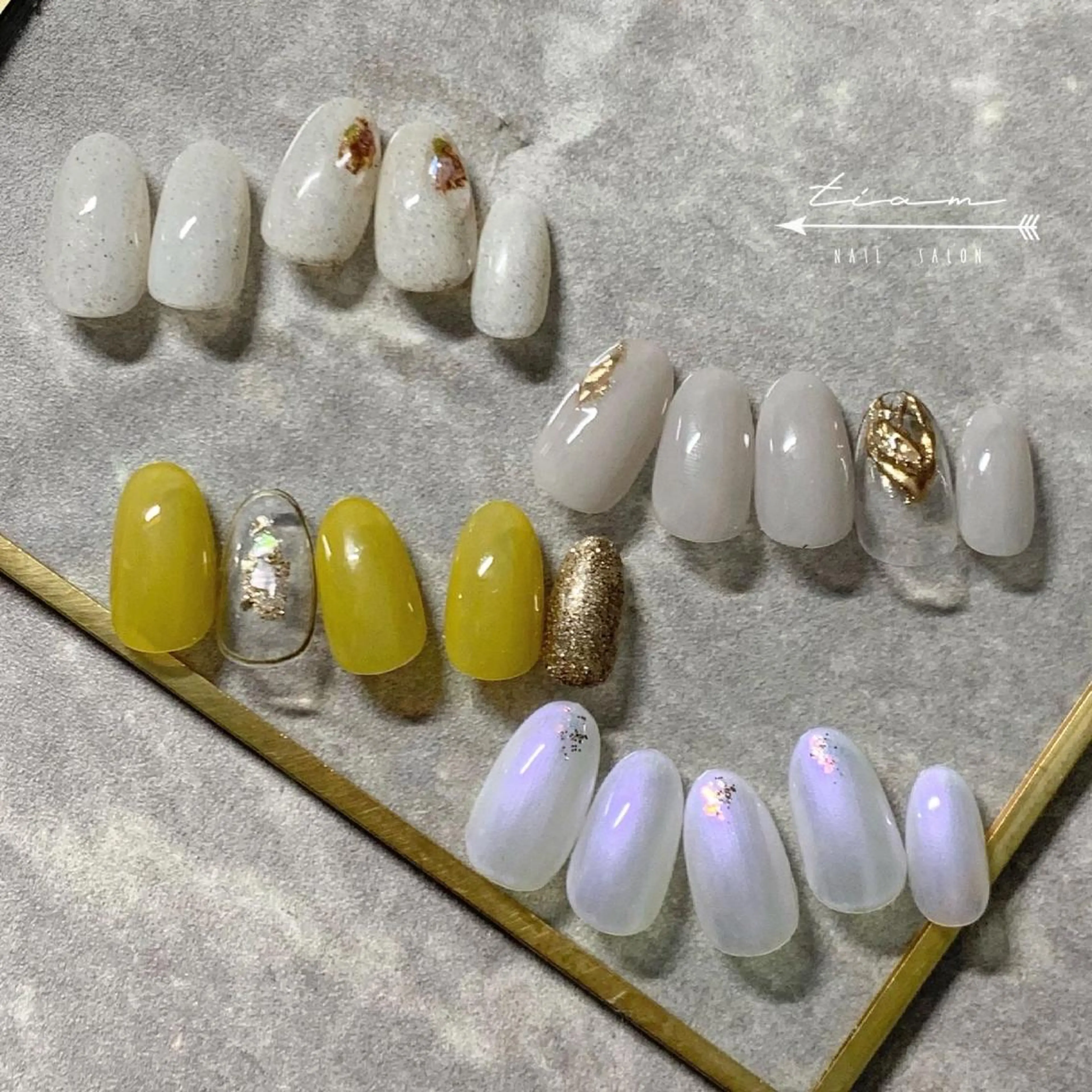 ネイル ハンドネイル 𝑡𝑖𝑎𝑚𓂃 きむらゆきののネイルデザイン