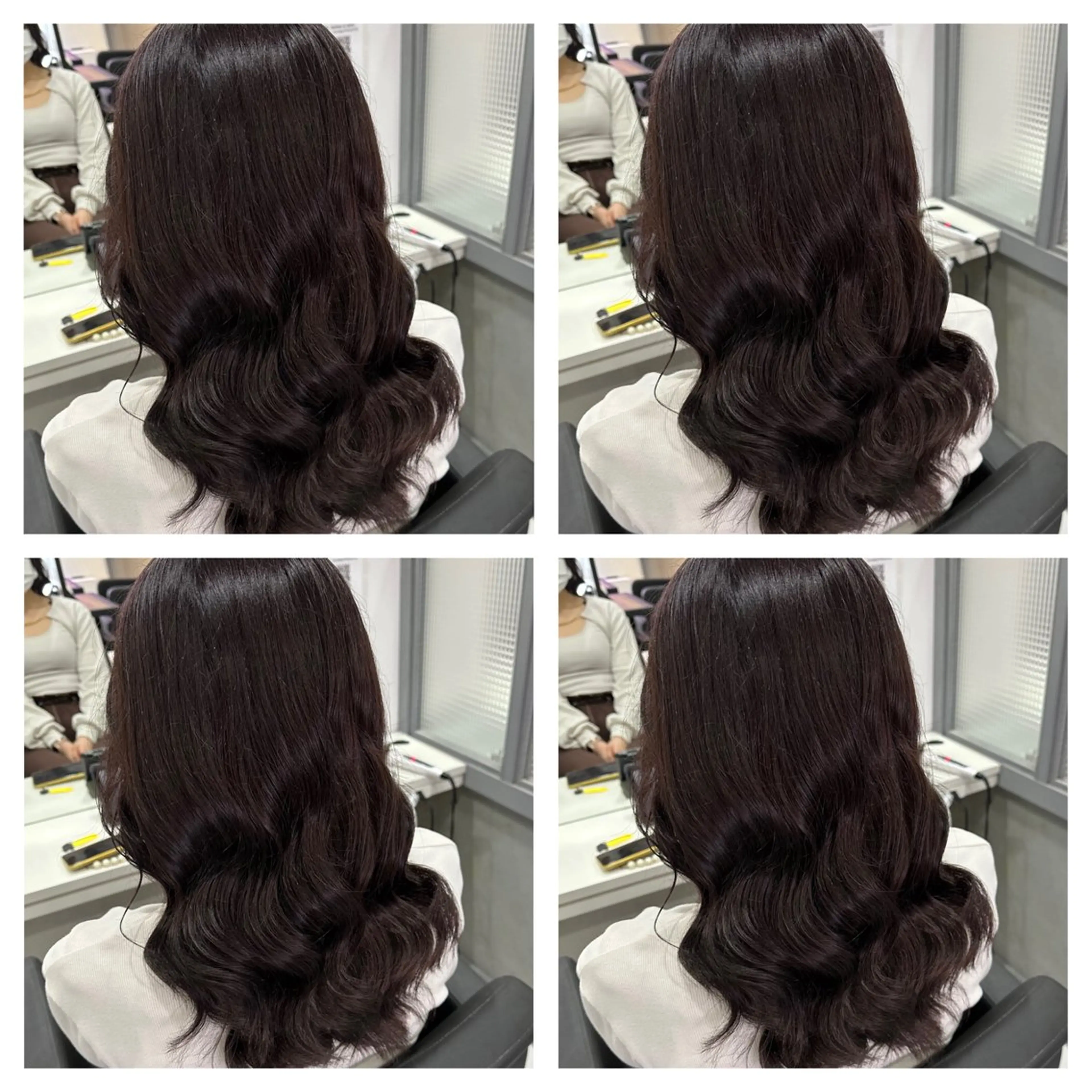 セミロング カラー ヘアアレンジ 🎀推し活ヘアー🎀 Yuuna🐰💖のヘアスタイル