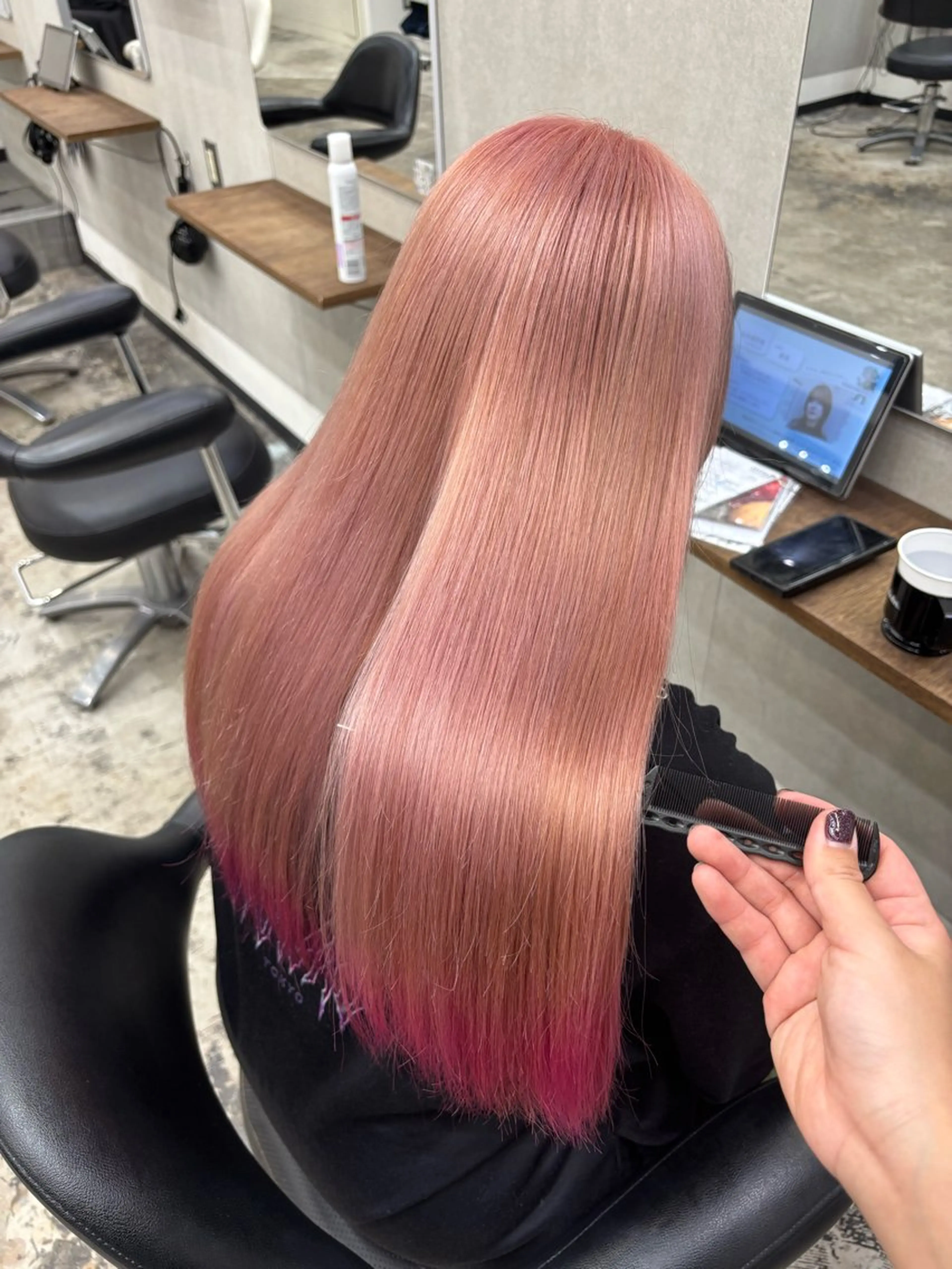 カラー ヘアカラー 🌸ハイトーンカラー ゆずな 🌸のヘアスタイル