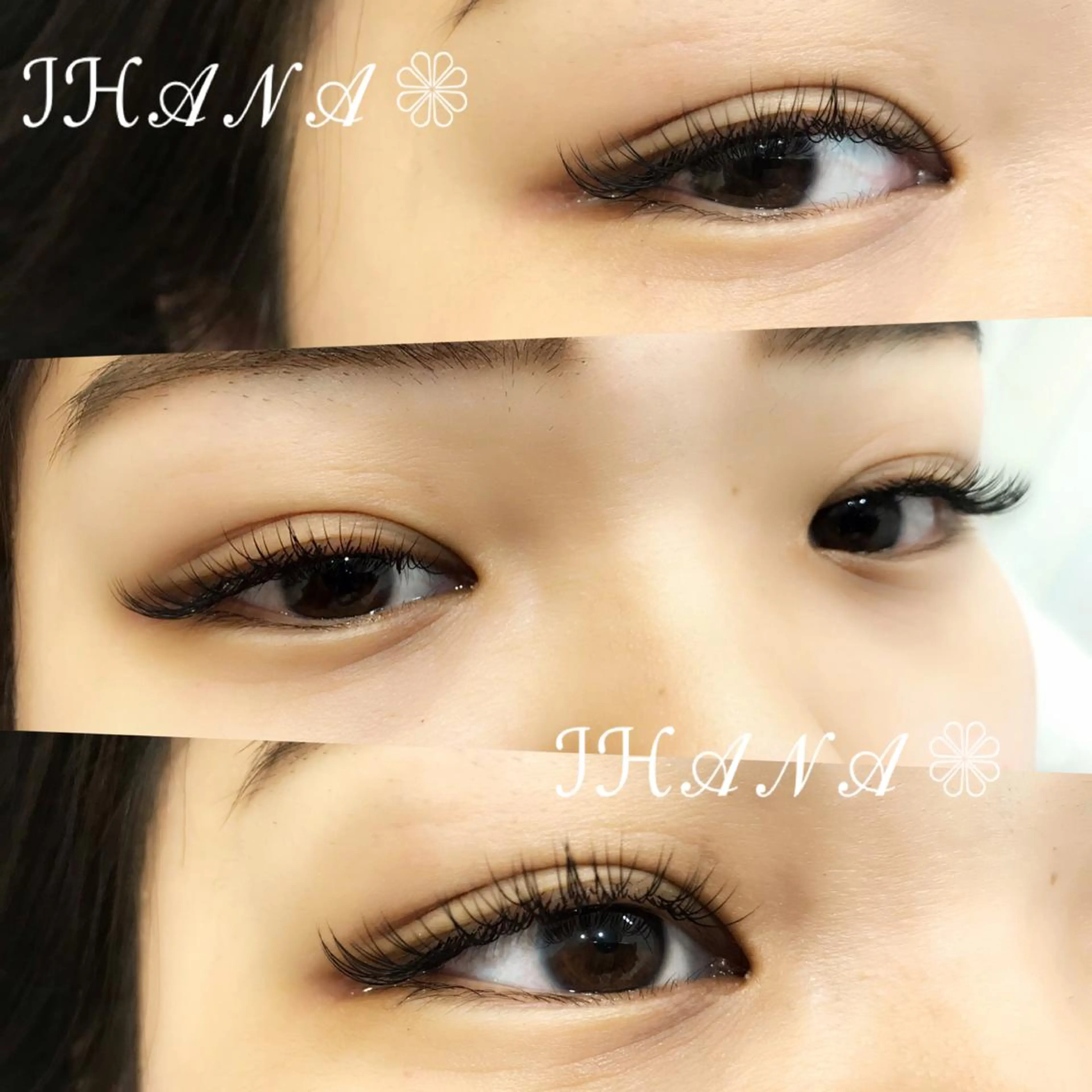 マツエク・マツパ Cカール 目尻長め セーブル IHANA ❁ イハナのマツエク・マツパデザイン
