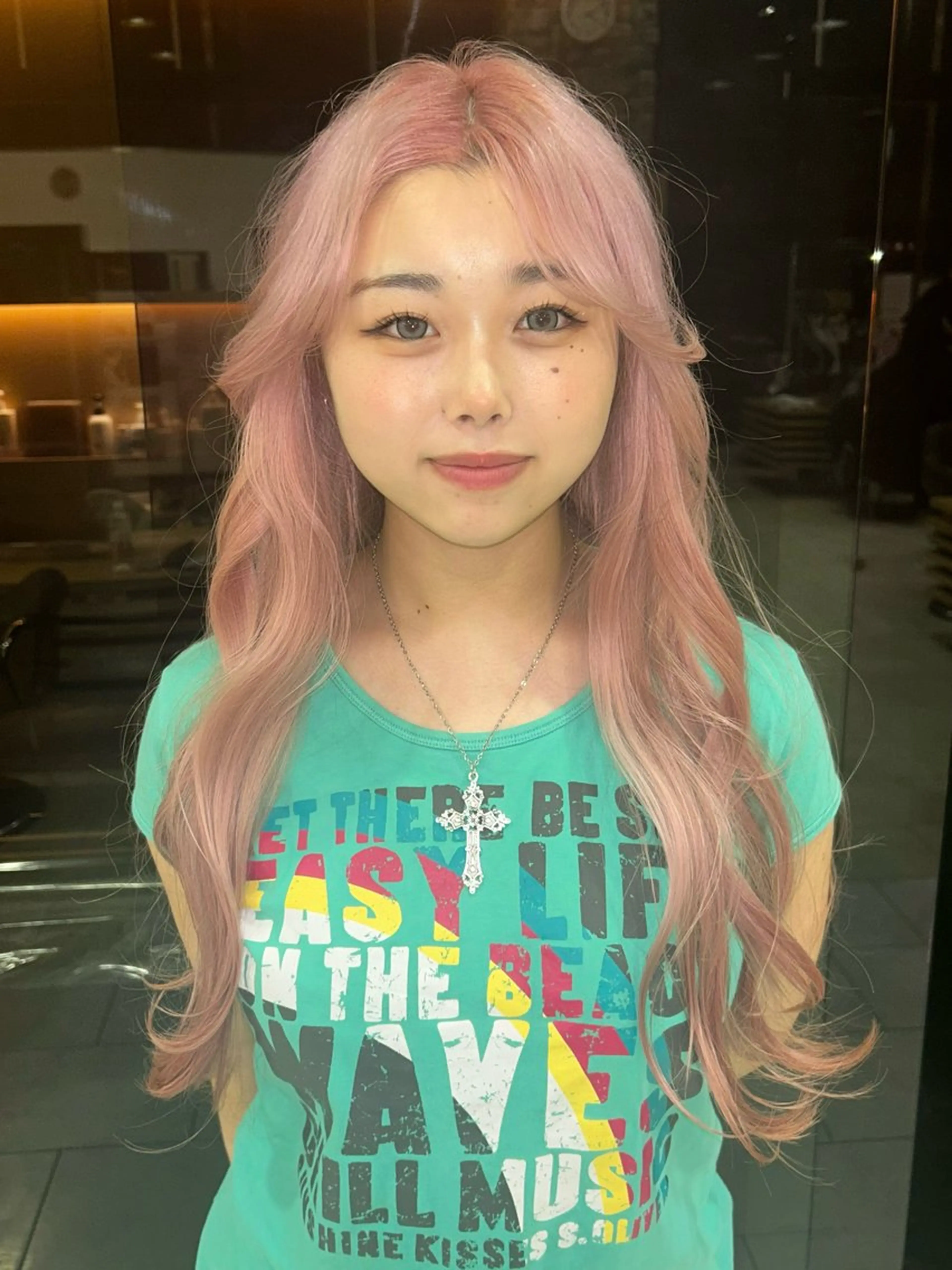 ロング レイヤー／マツエク 💋𝑨𝑵𝑵𝑨のヘアスタイル