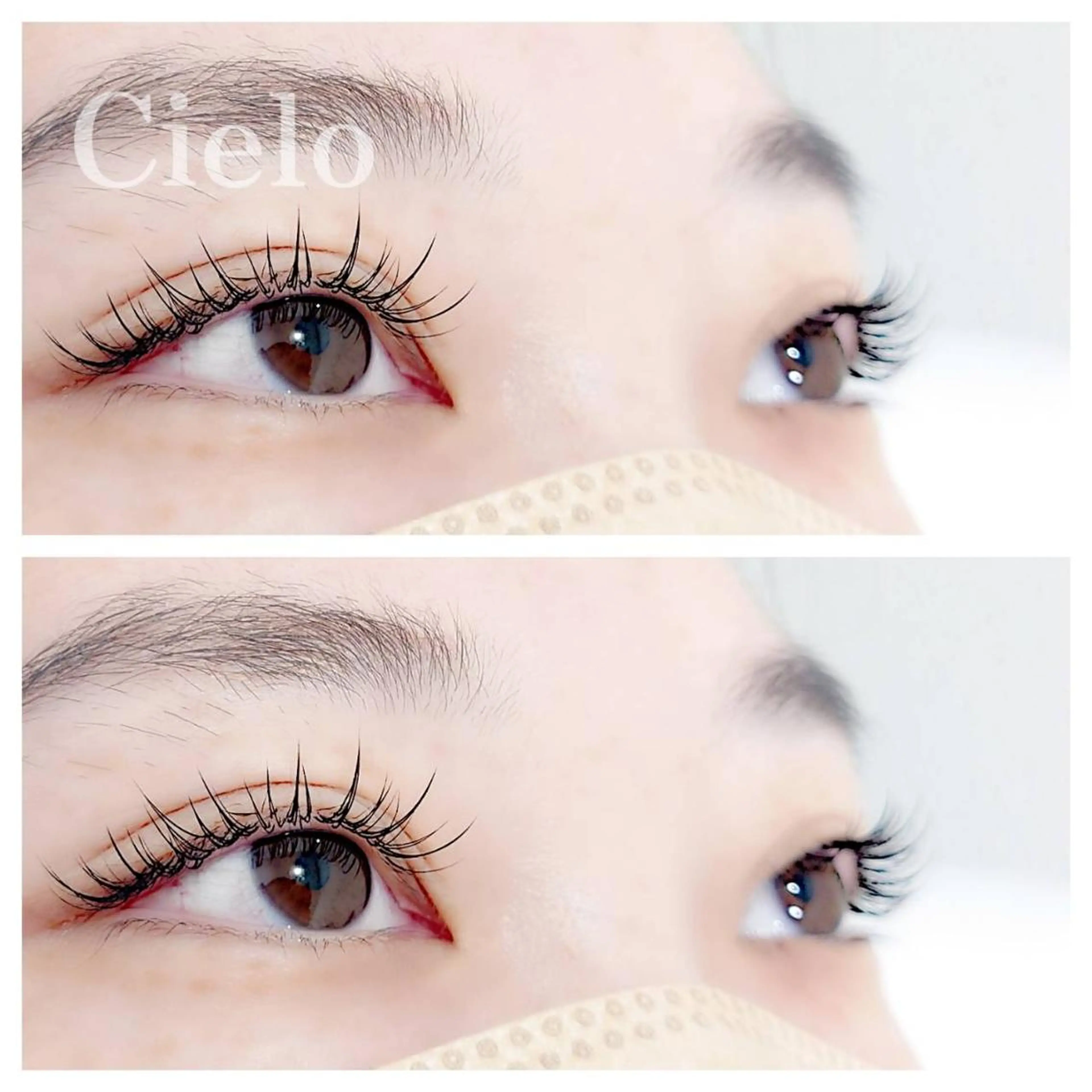 マツエク・マツパ ワンホンマツエク Cielo eye 赤坂店のマツエク・マツパデザイン