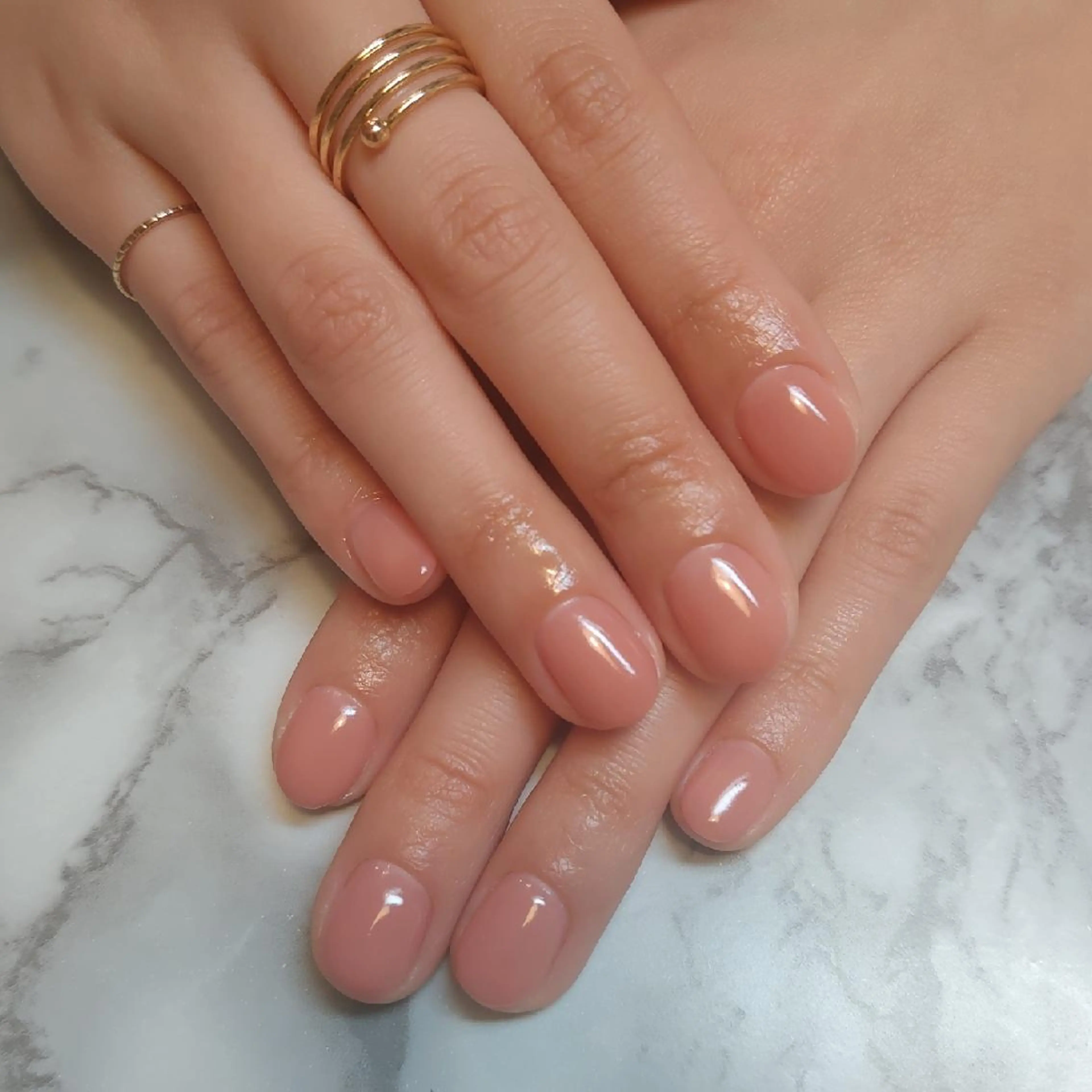 ネイル ワンカラーネイル ジェヌインネイル 河内のネイルデザイン