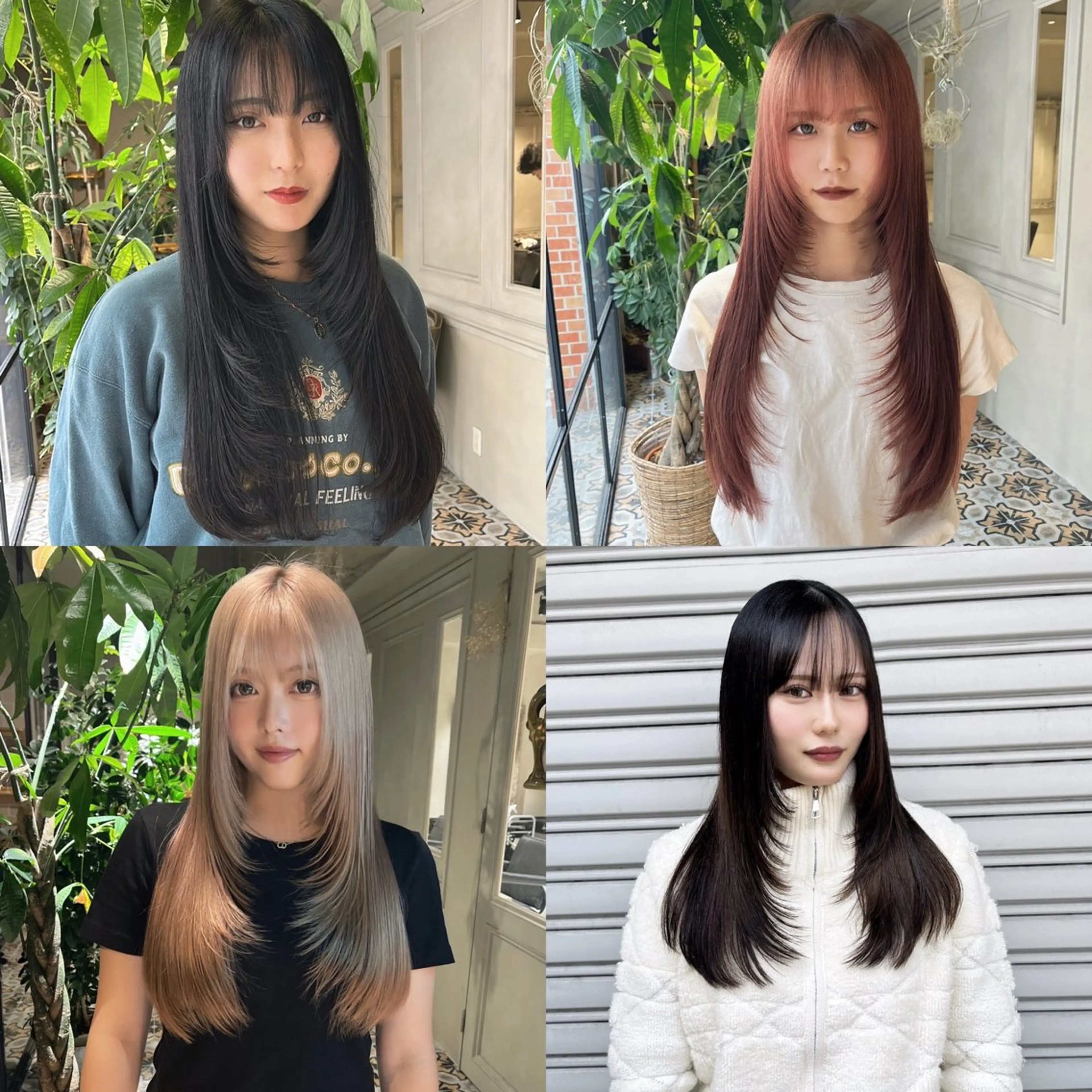 ロング カット TaNa. 笑南(えみな)のヘアスタイル