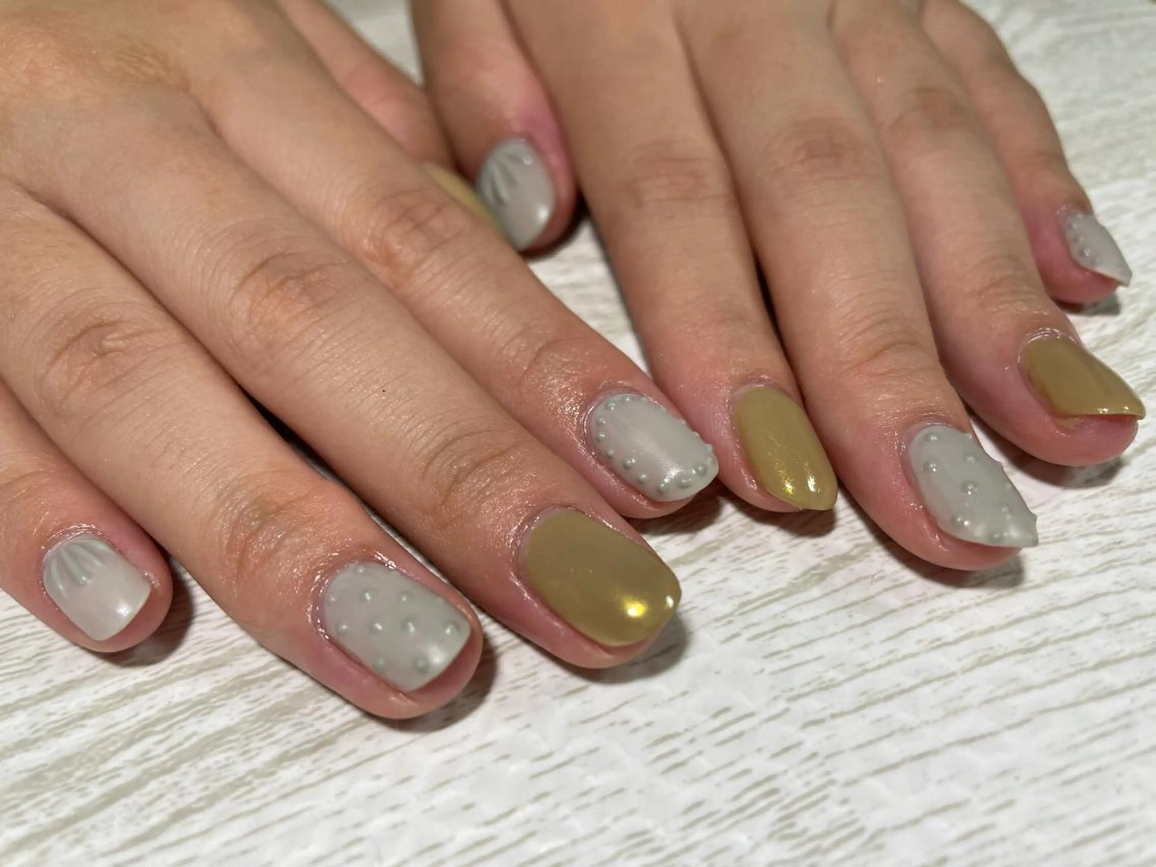 ネイル ハンドネイル Ulu  Nail 🌱MOMOKAのネイルデザイン