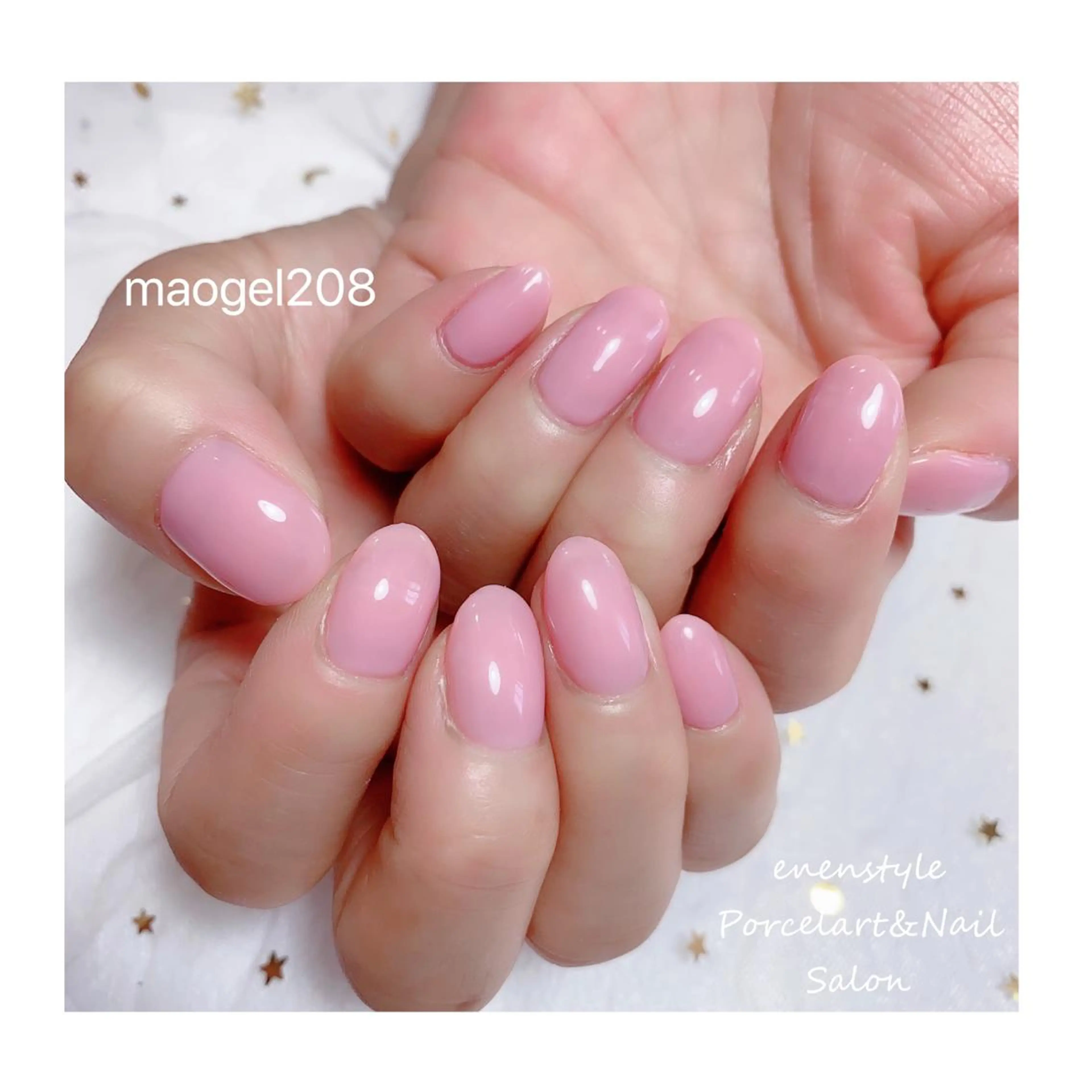 ショート ネイル ジェルネイル ニュアンスネイル オフィスネイル ワンカラーネイル パラジェル 👑enen style👑のネイルデザイン
