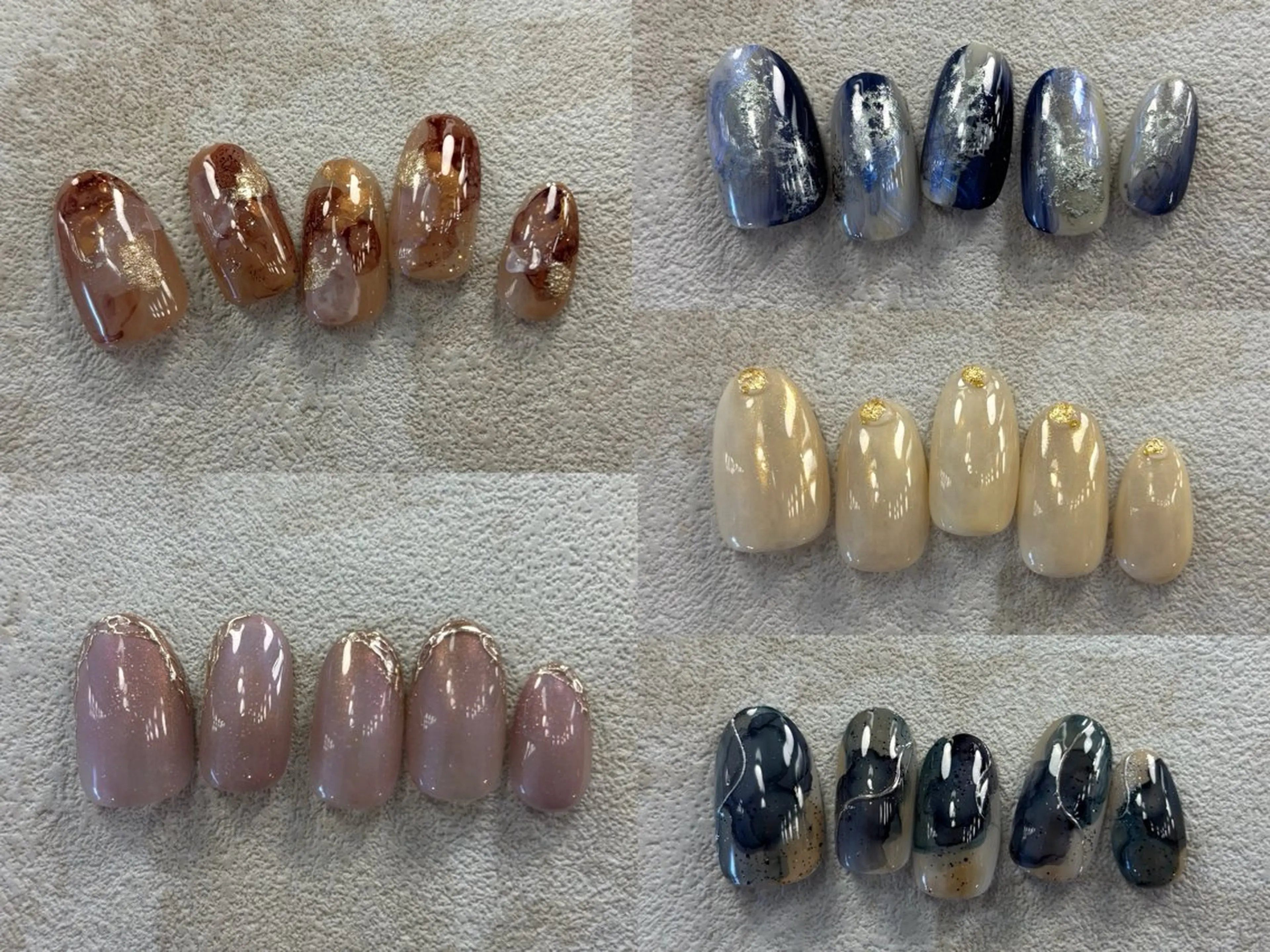 ネイル ジェルネイル 持ち込み ニュアンスネイル オフィスネイル パラジェル ハンドネイル ikoi Raraのネイルデザイン