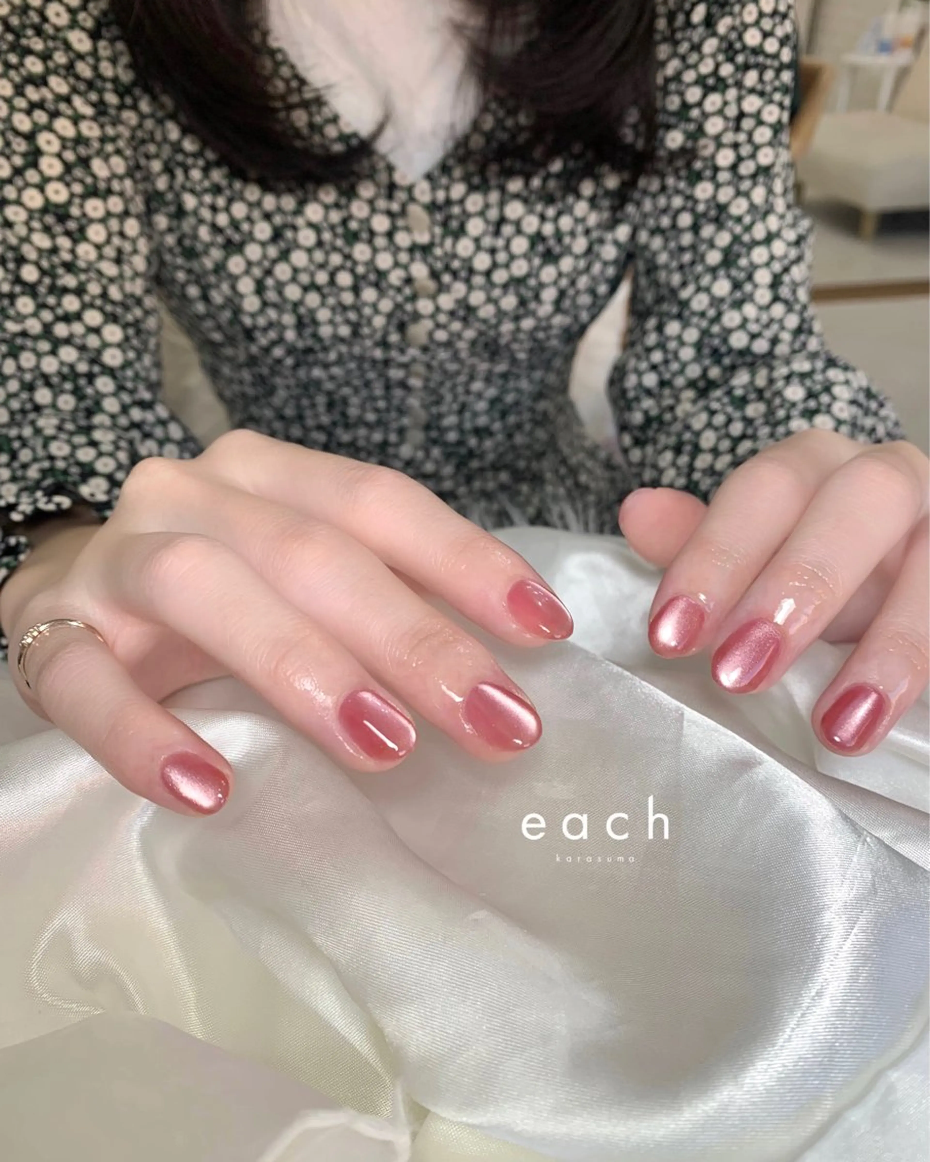 ネイル マグネットネイル each Hibikiのネイルデザイン