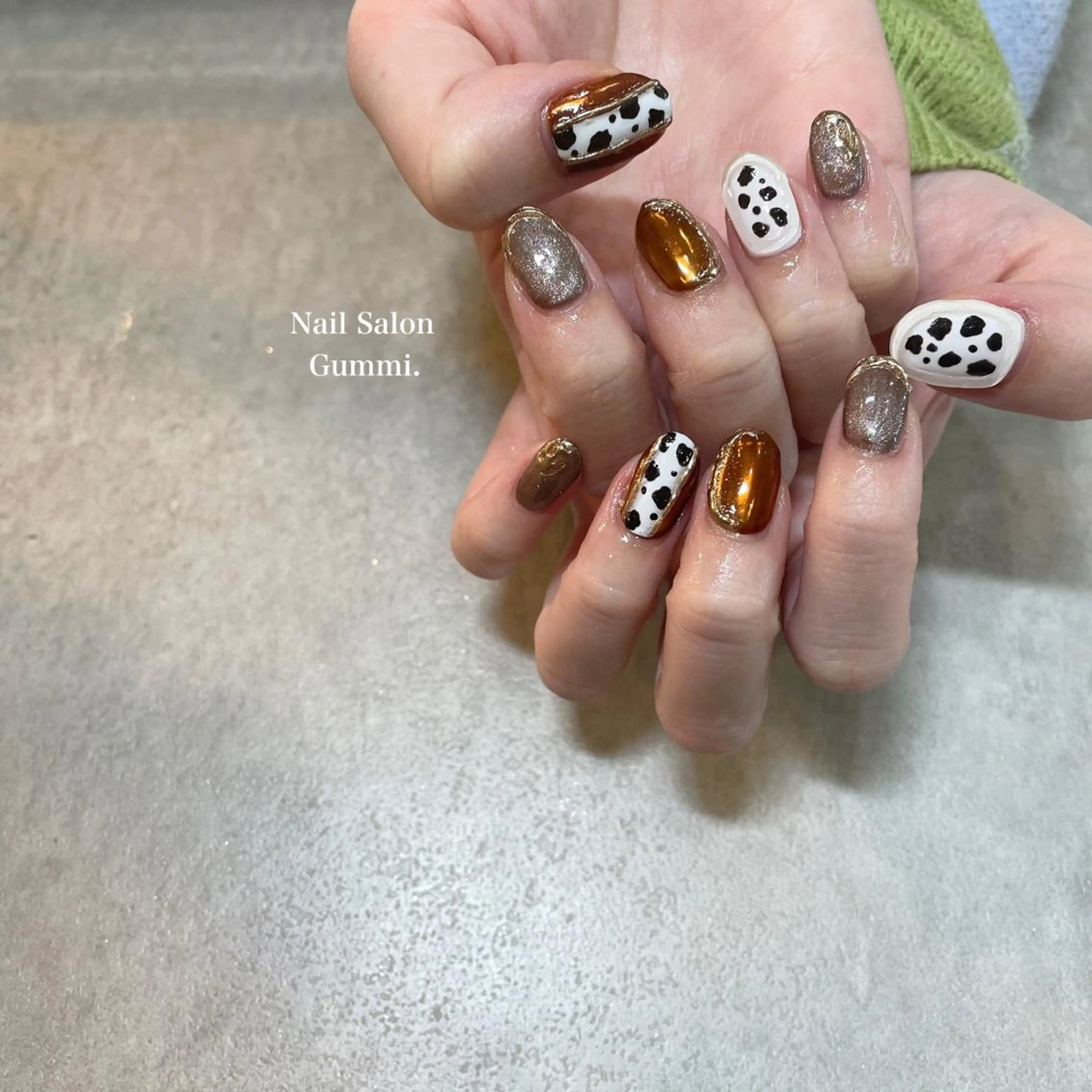 ネイル アニマル柄 Nail Salon Gummi.のネイルデザイン