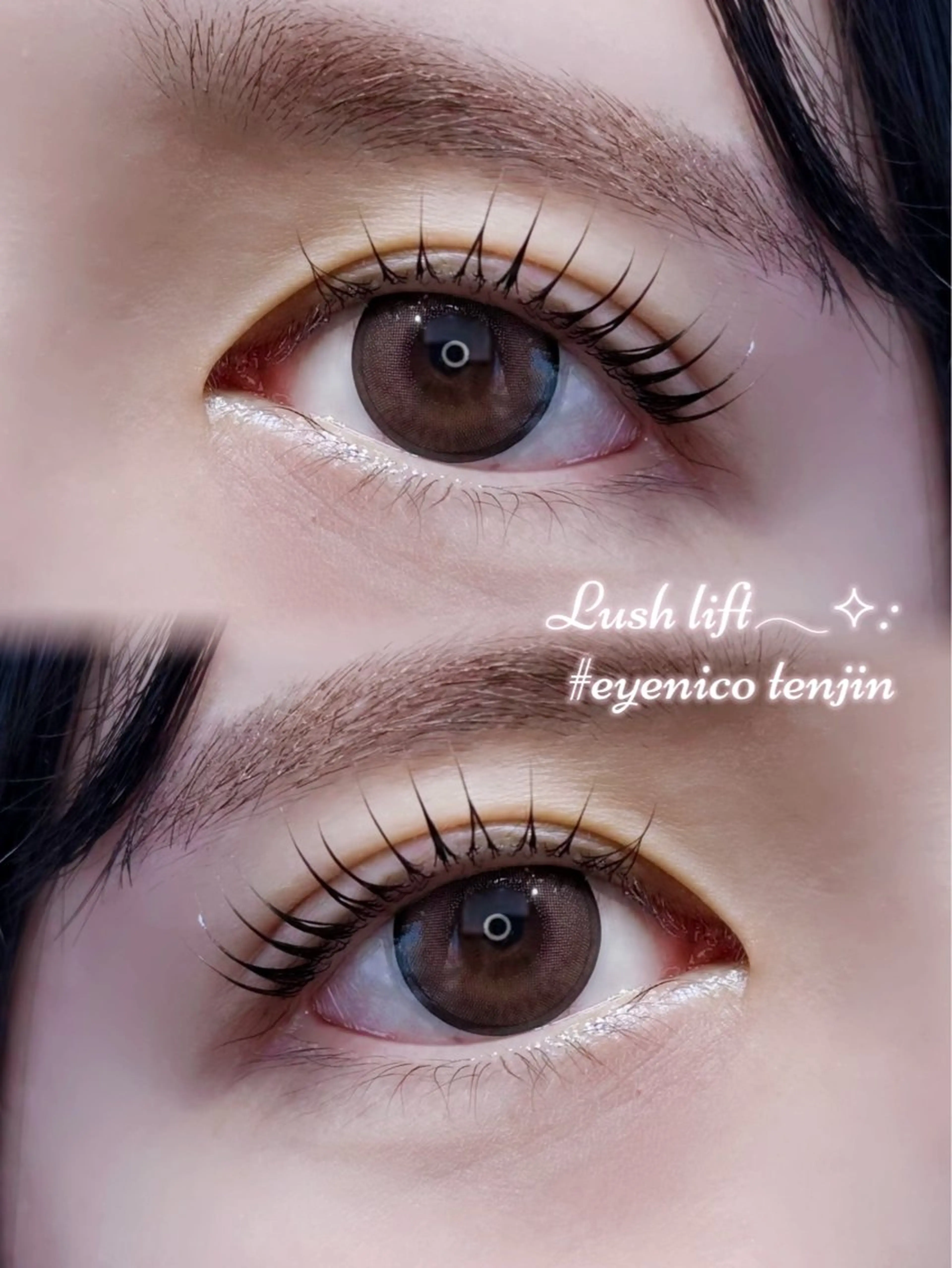 マツエク・マツパ eyenico天神 梅津のマツエク・マツパデザイン