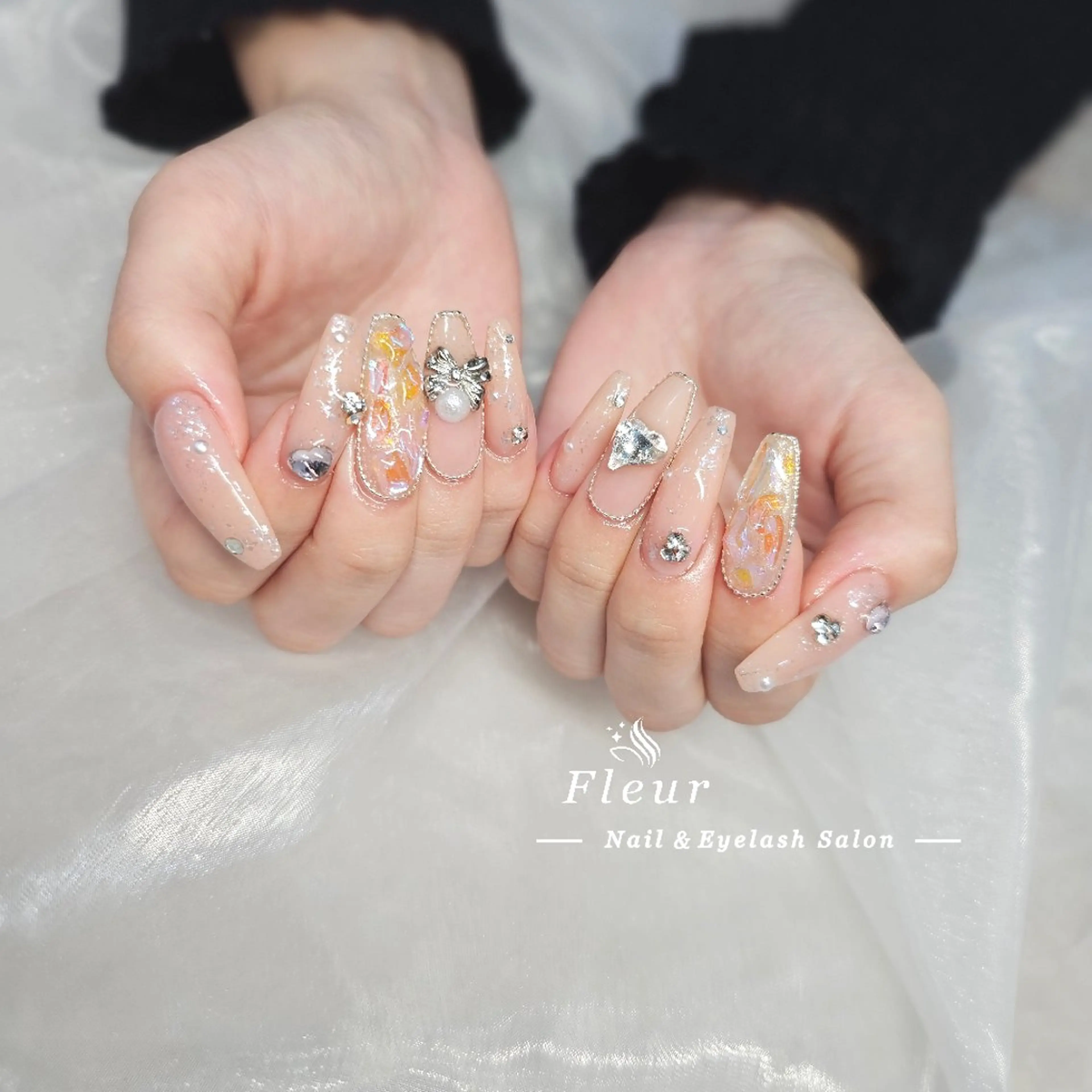 ネイル nail&eye ♡Fleur♡のネイルデザイン