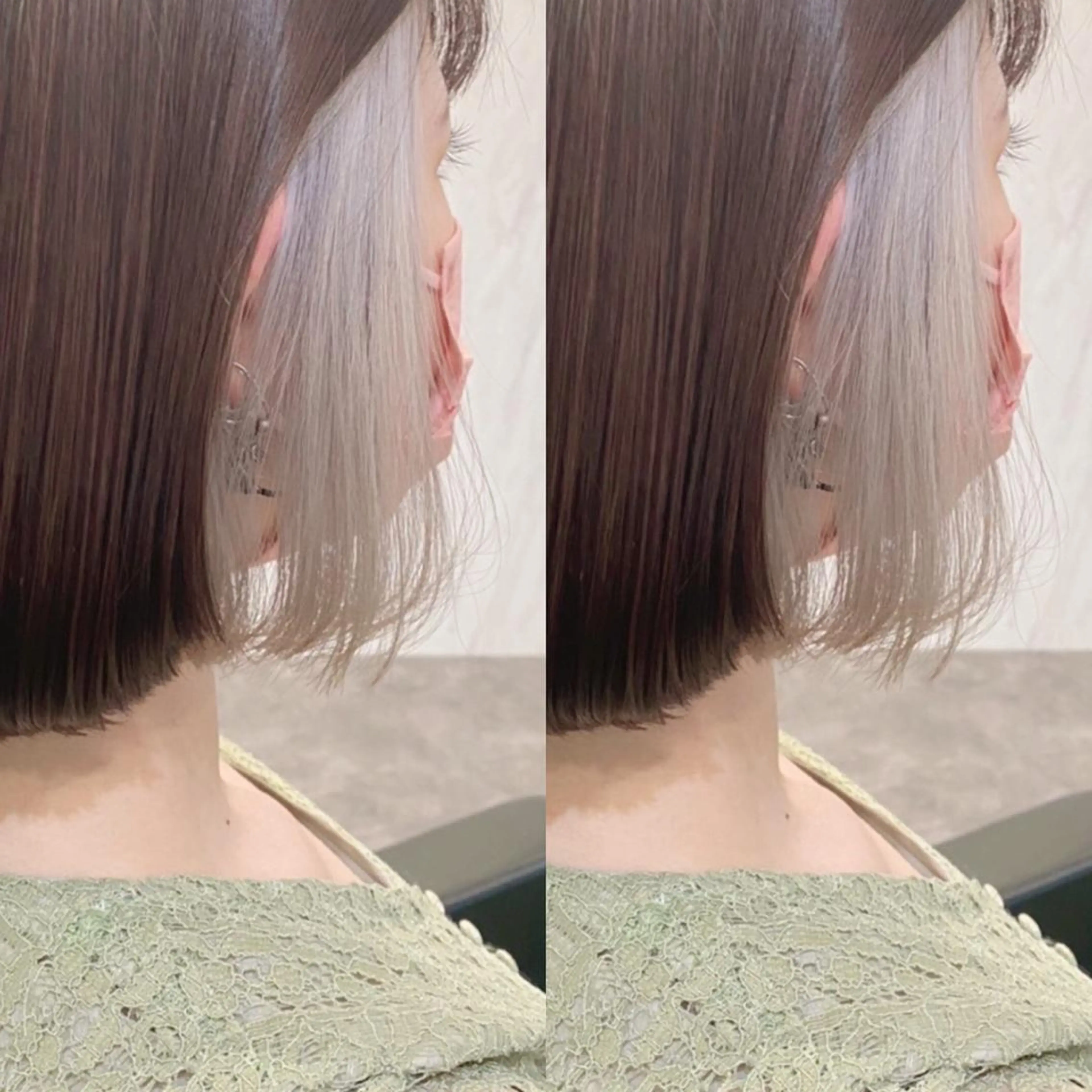 ショート ヘアカラー トリートメント roygbiv ✨髪質改善✨美髪✨のヘアスタイル