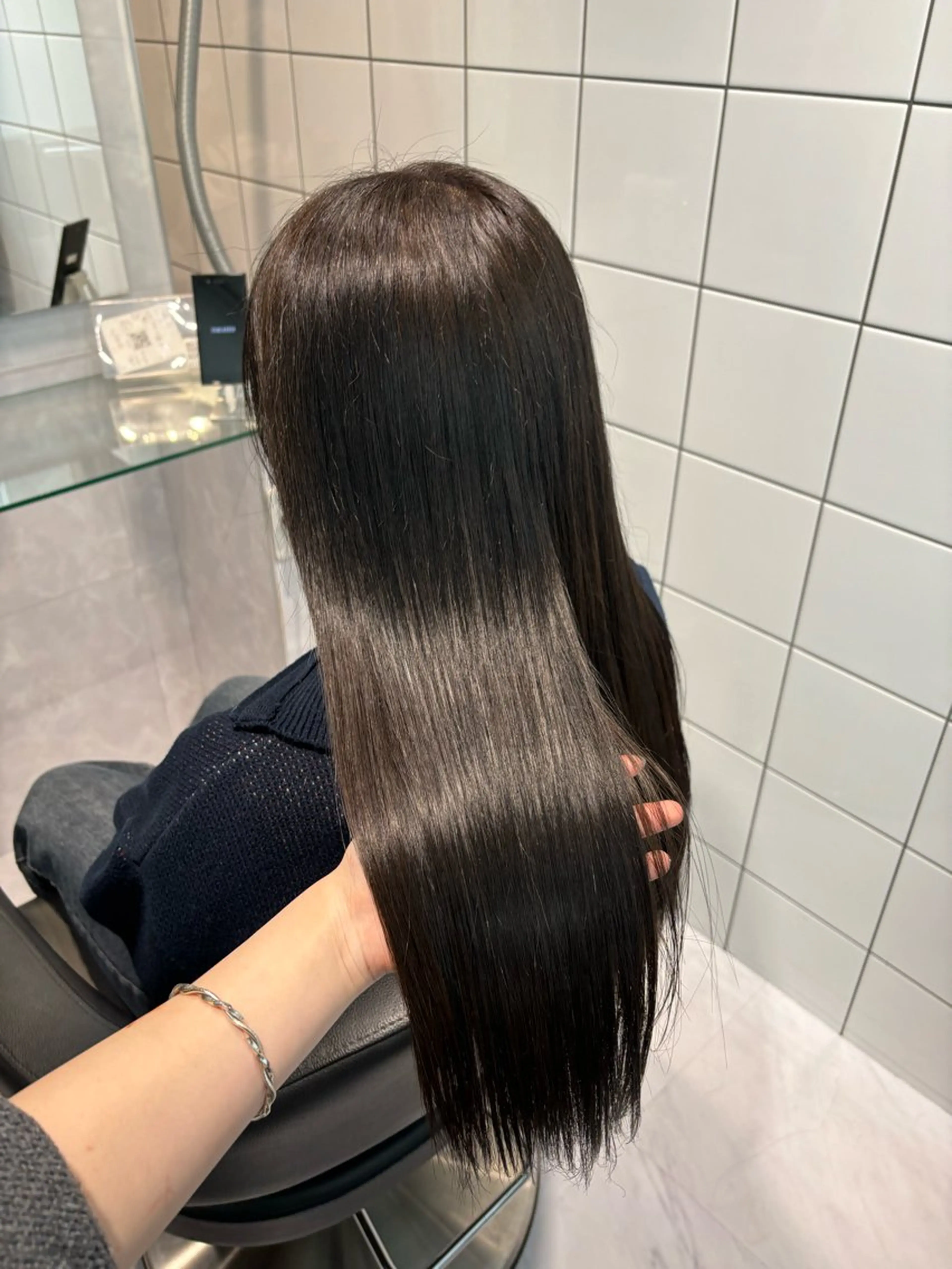 ロング カラー 表参道♡暗髪♡ 艶カラー♡アユミのヘアスタイル