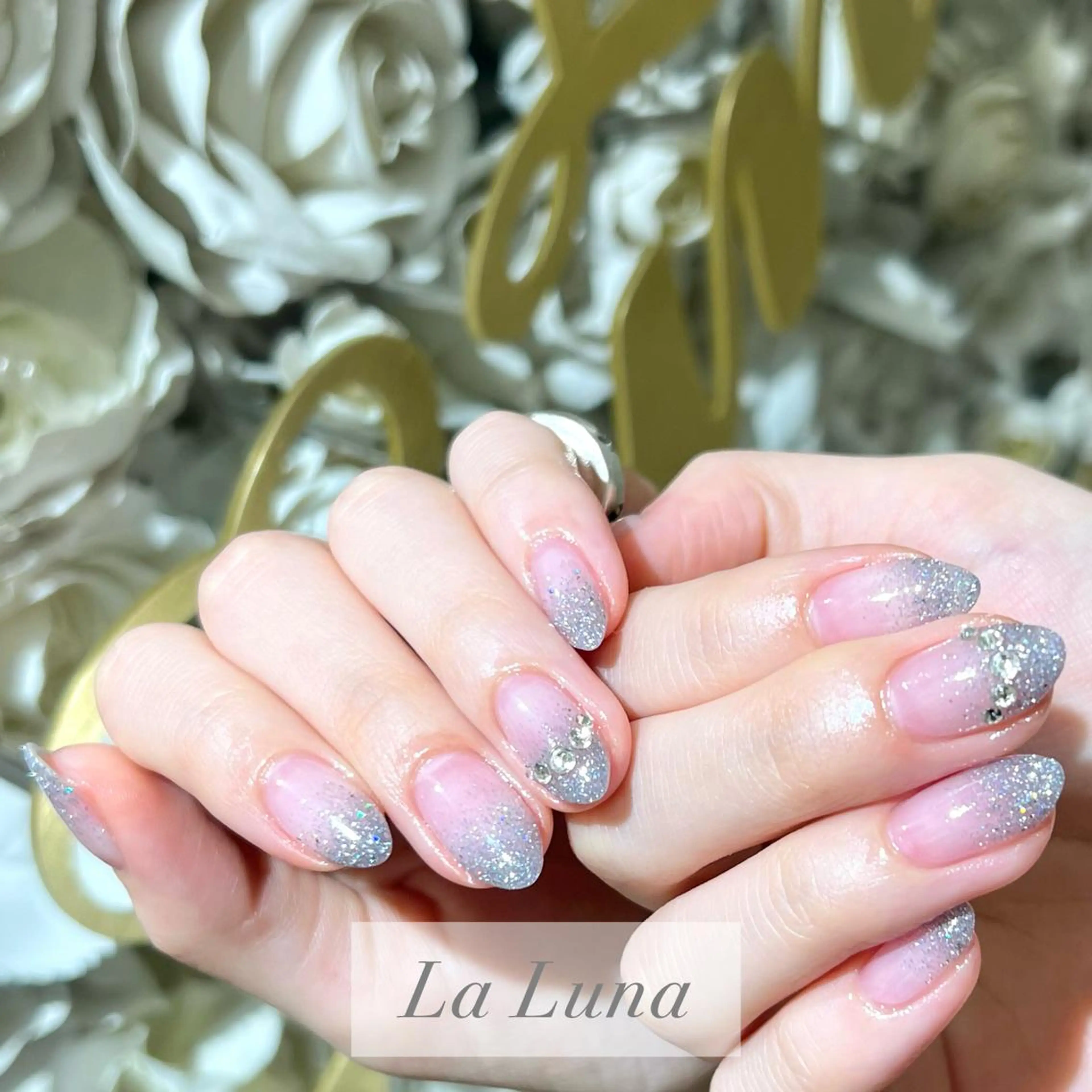 ネイル グラデーション ハンドネイル ＬａＬｕｎａ🌙 Natsukiのネイルデザイン