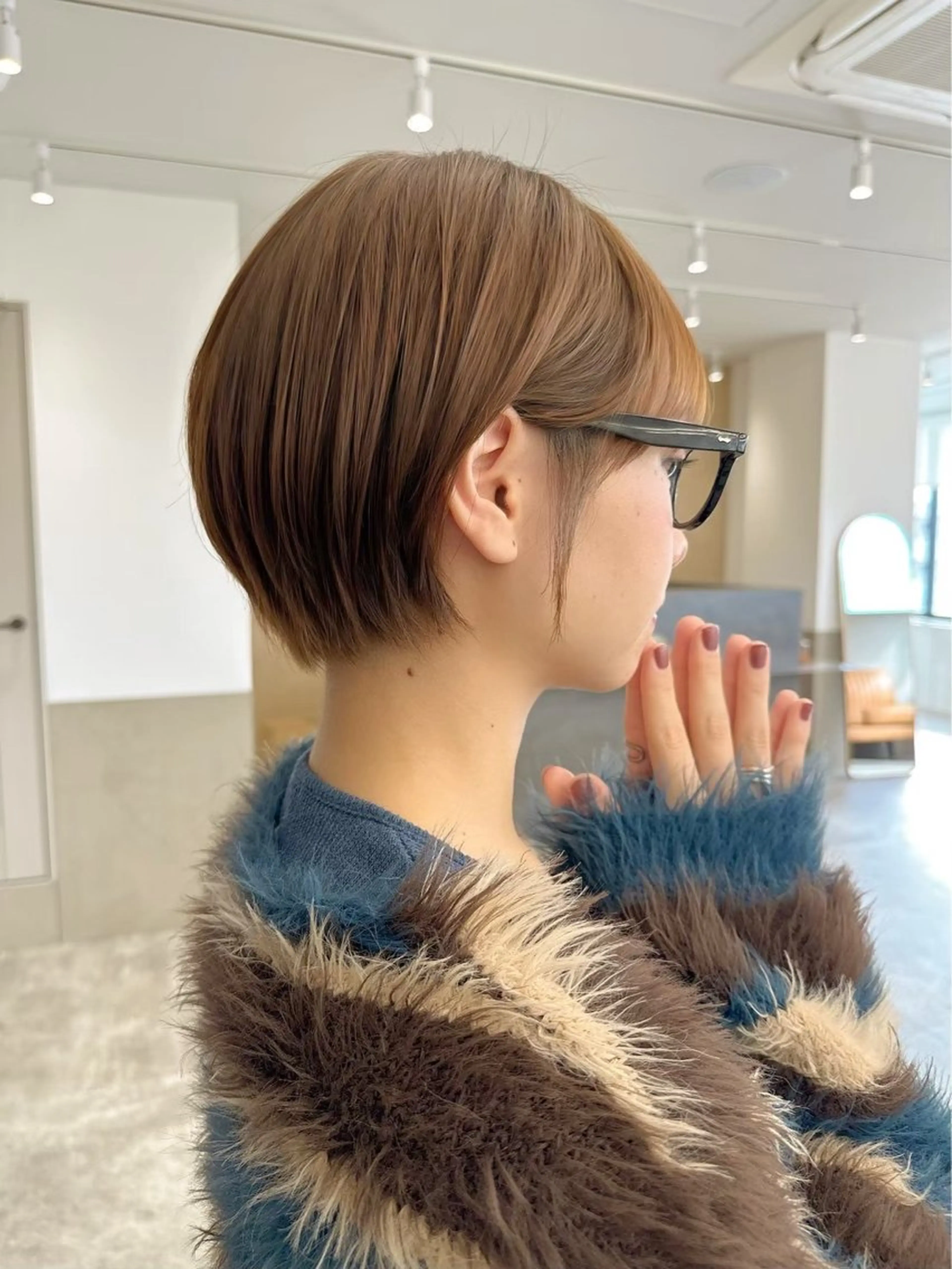 ショート ショート/ 似合わせカットモカのヘアスタイル
