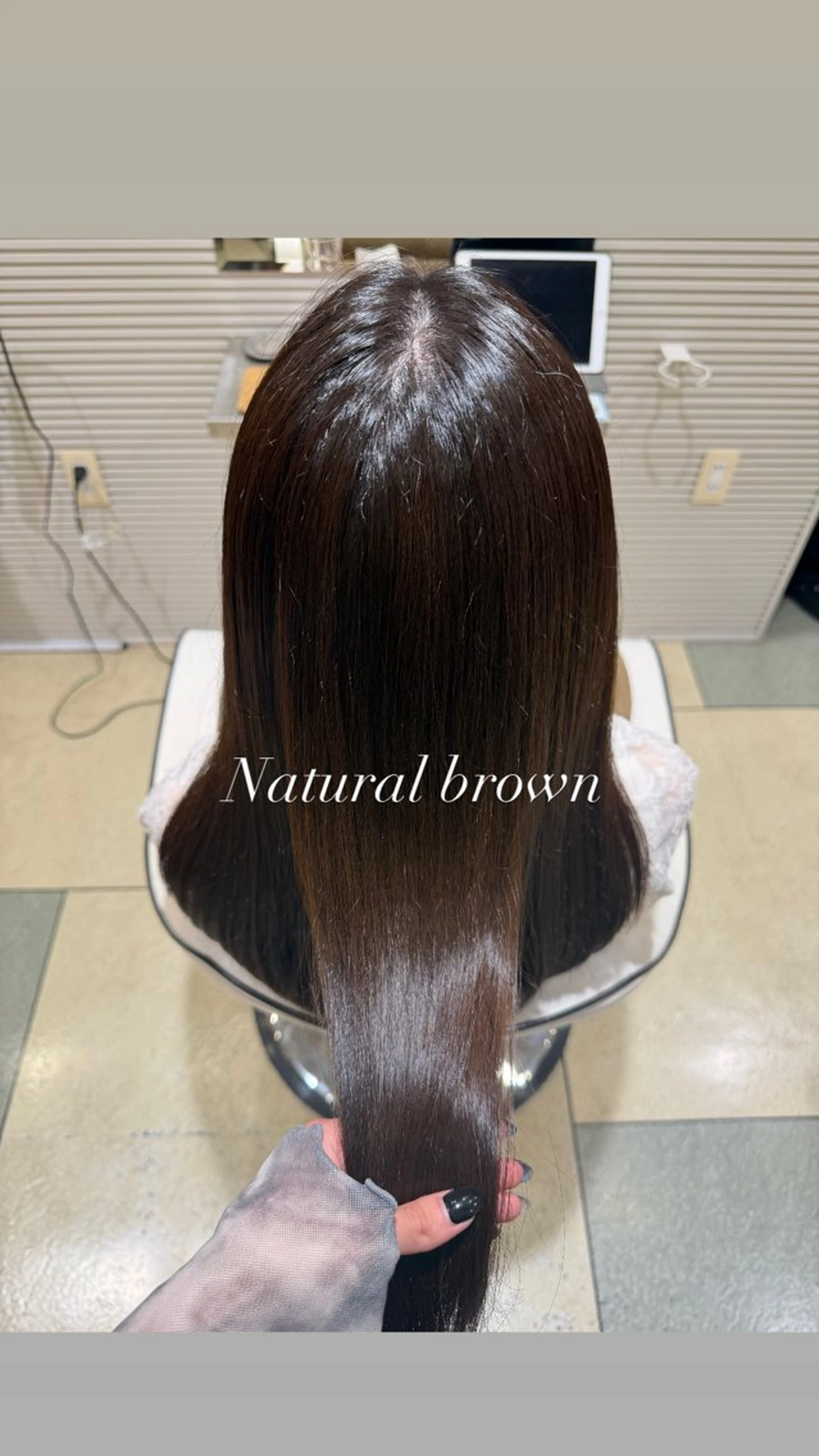 セミロング カラー ブラウンカラー 透明感カラー トリートメント カット ヘアカラー トリートメント ほのか/レイヤー/ 透明感/髪質改善☆*のヘアスタイル