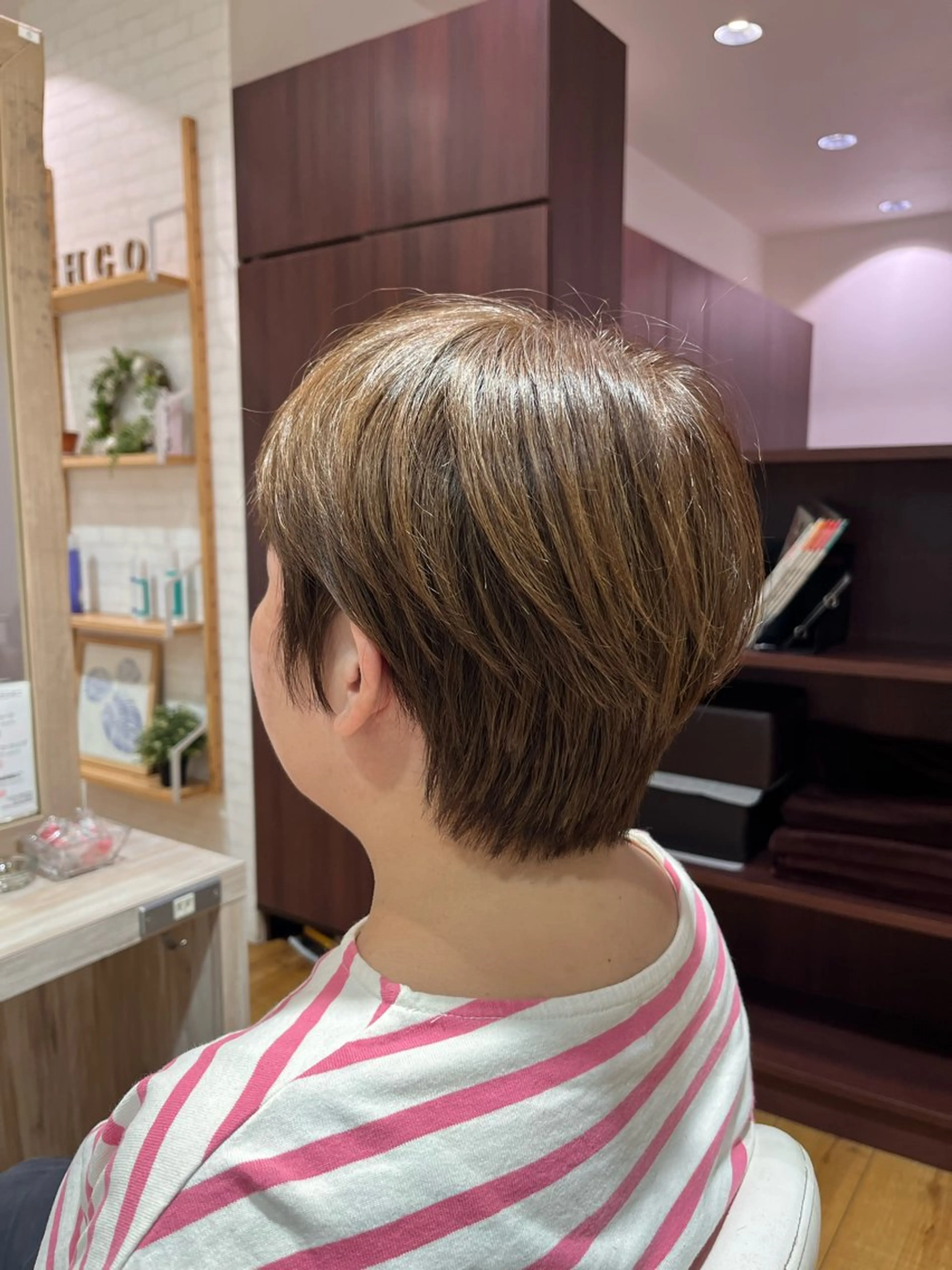 ショート emma 星野のヘアスタイル