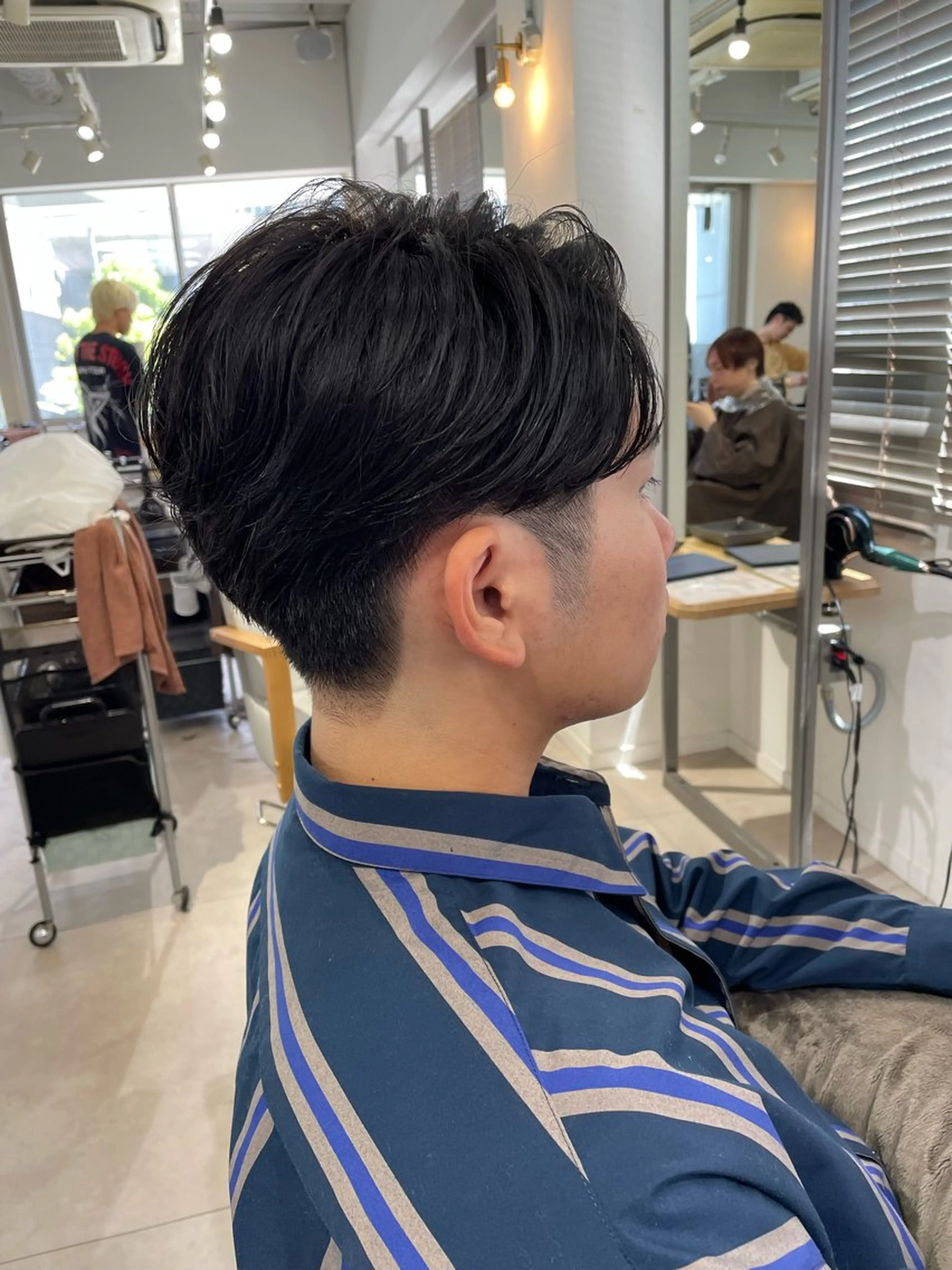 ショート パーマ メンズ メンズ特化/お任せ可 矢場町/モモコ🍑のヘアスタイル