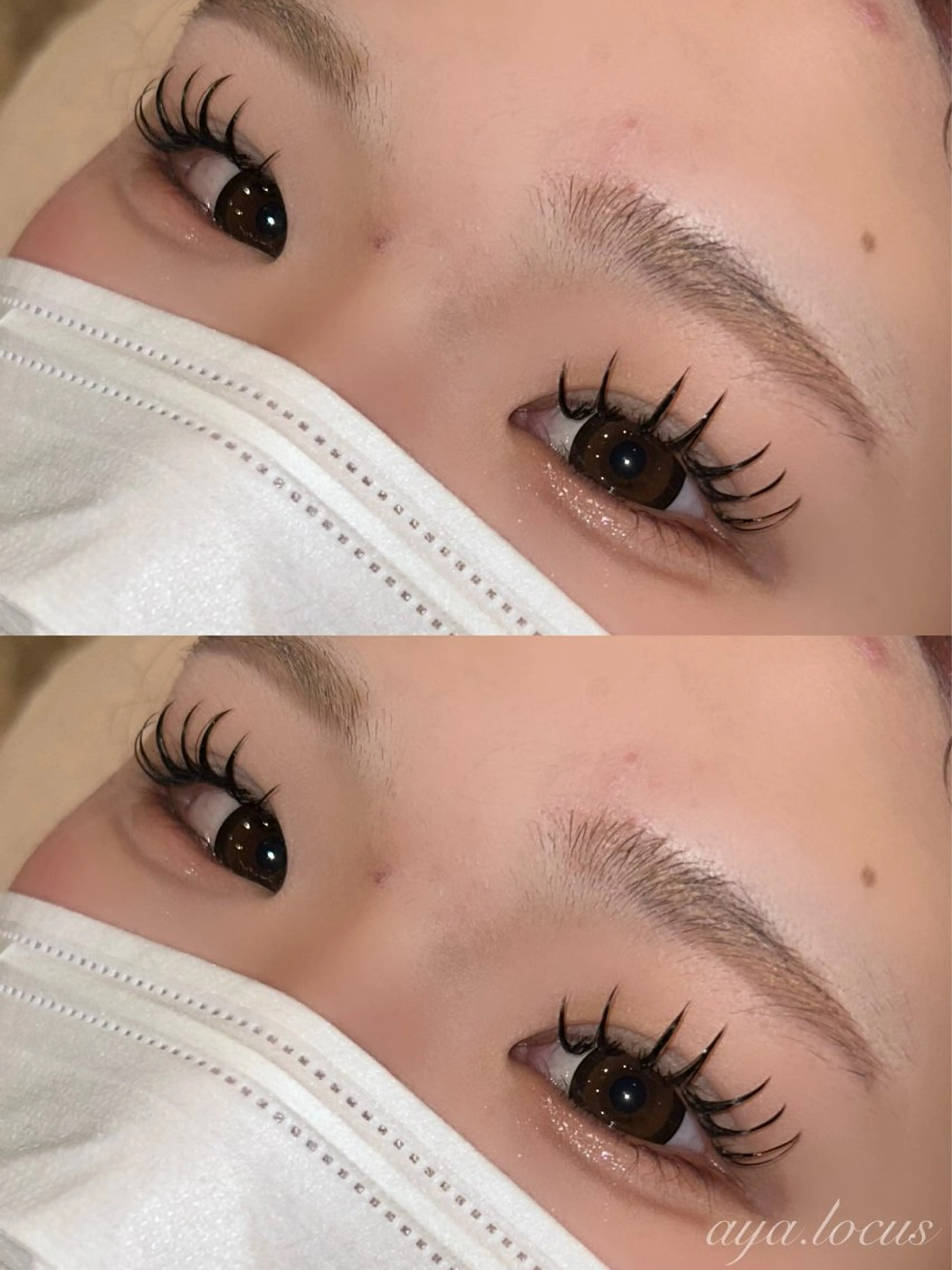 マツエク・マツパ LOCUS   NAIL所属・【LOCUS】 aya.のマツエク・マツパデザイン