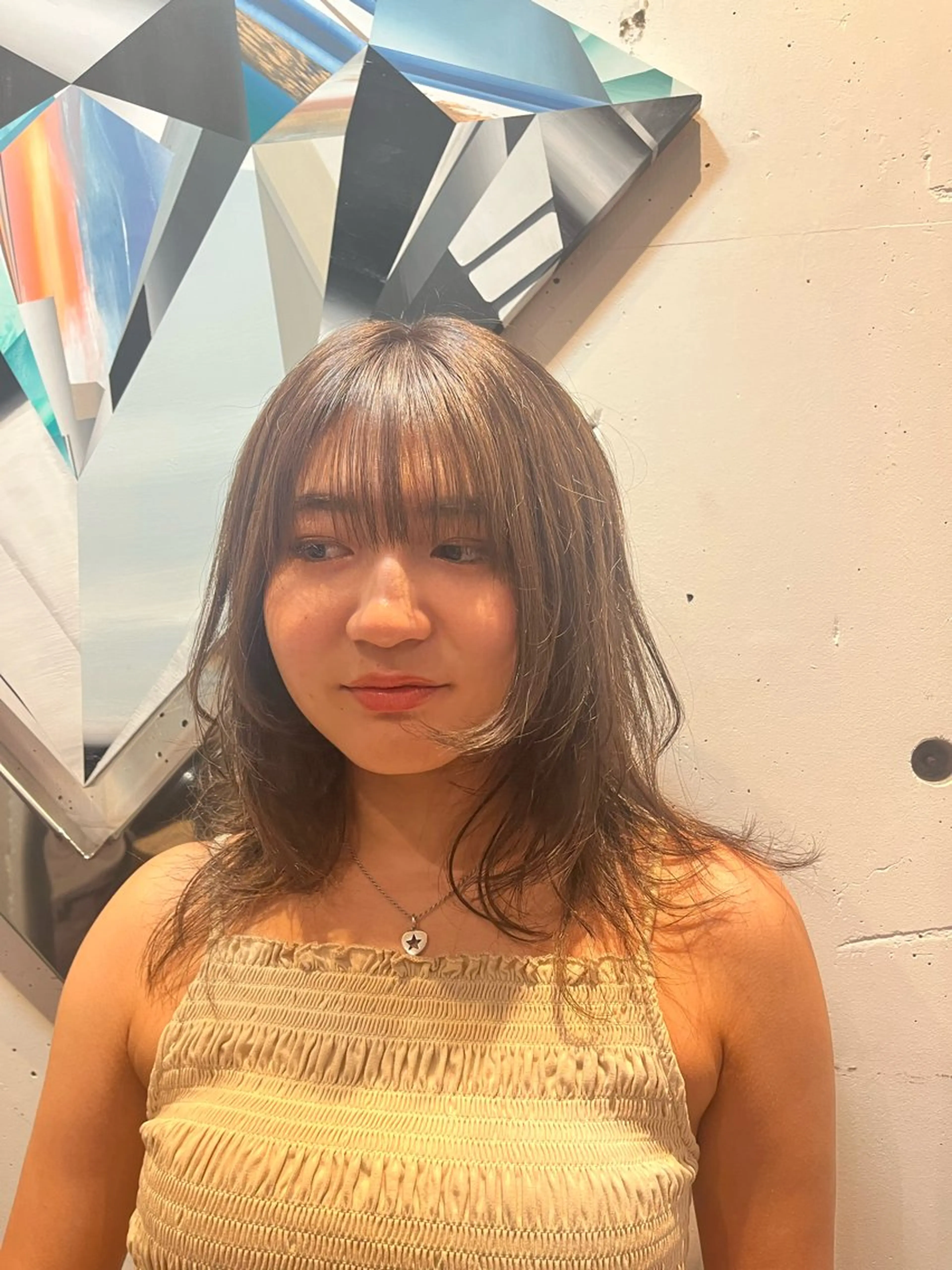 ミディアム CALM所属・原宿/ブリーチ shunpeiのヘアスタイル