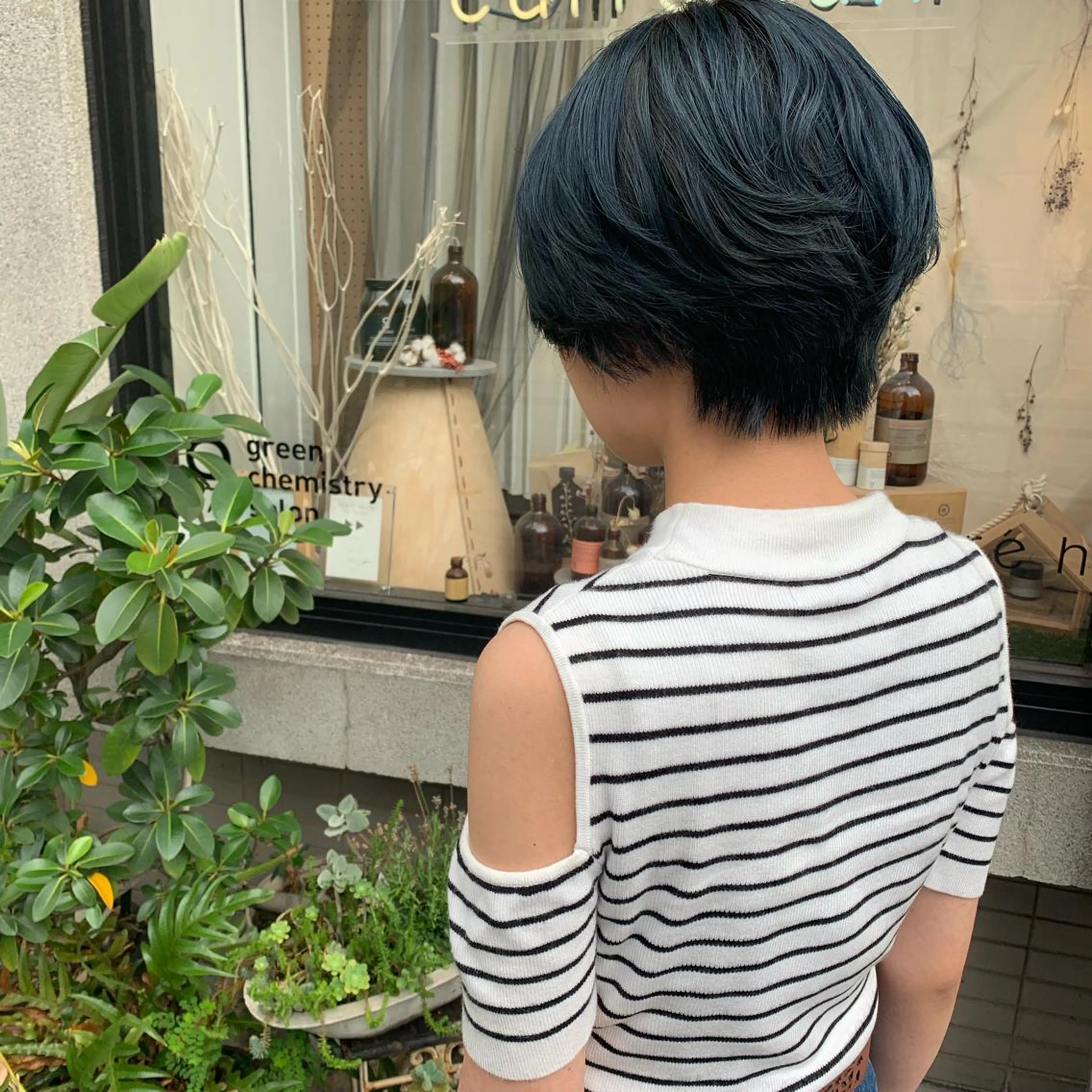 ショート 艶髪color💎髪 質改善ストレート大吉のヘアスタイル