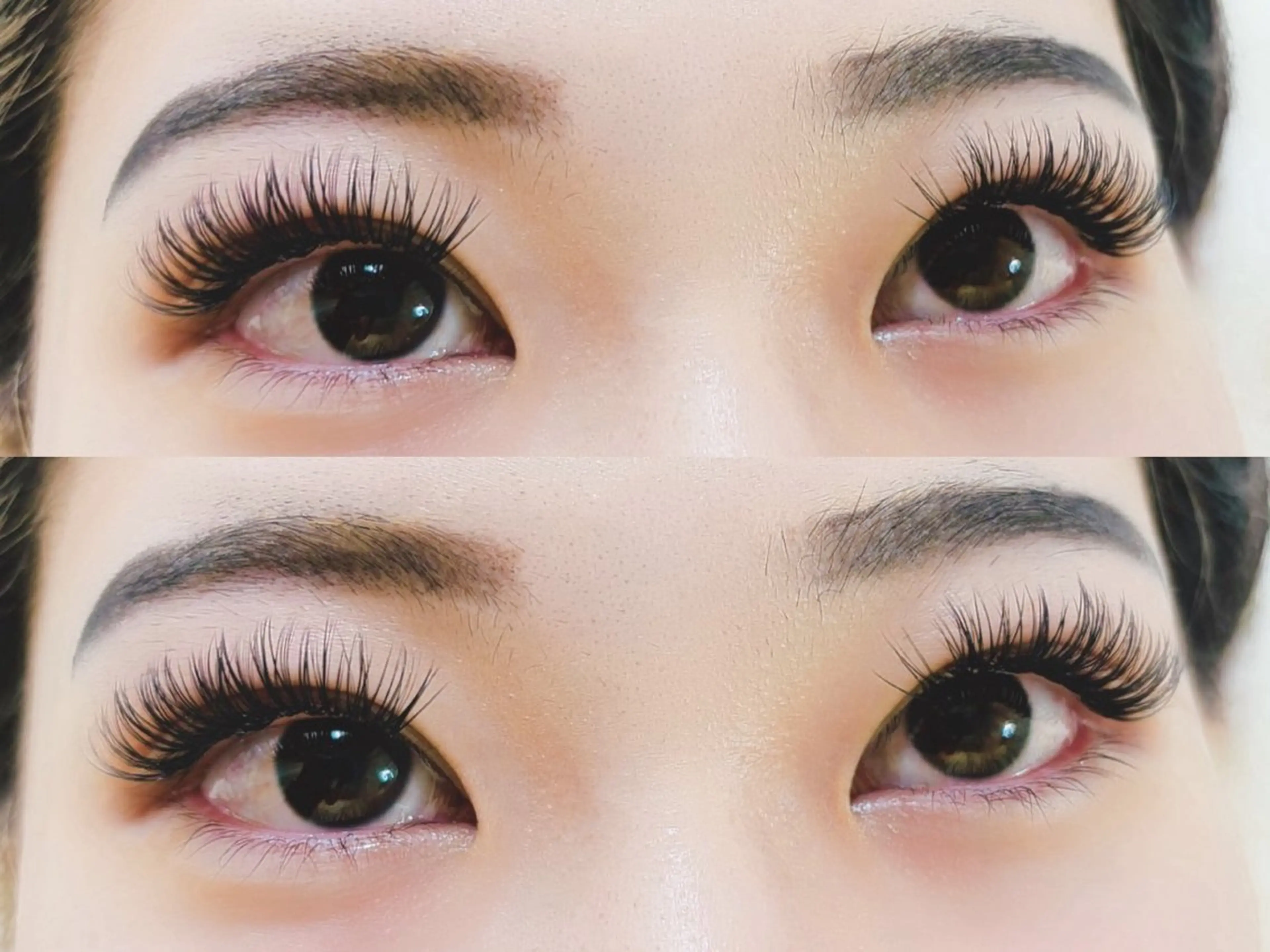 マツエク・マツパ 付け放題 バインドロック 束感まつ毛 フラットラッシュ パリジェンヌラッシュリフト マツエク オーロラ所属・AURORA RINAのマツエク・マツパデザイン