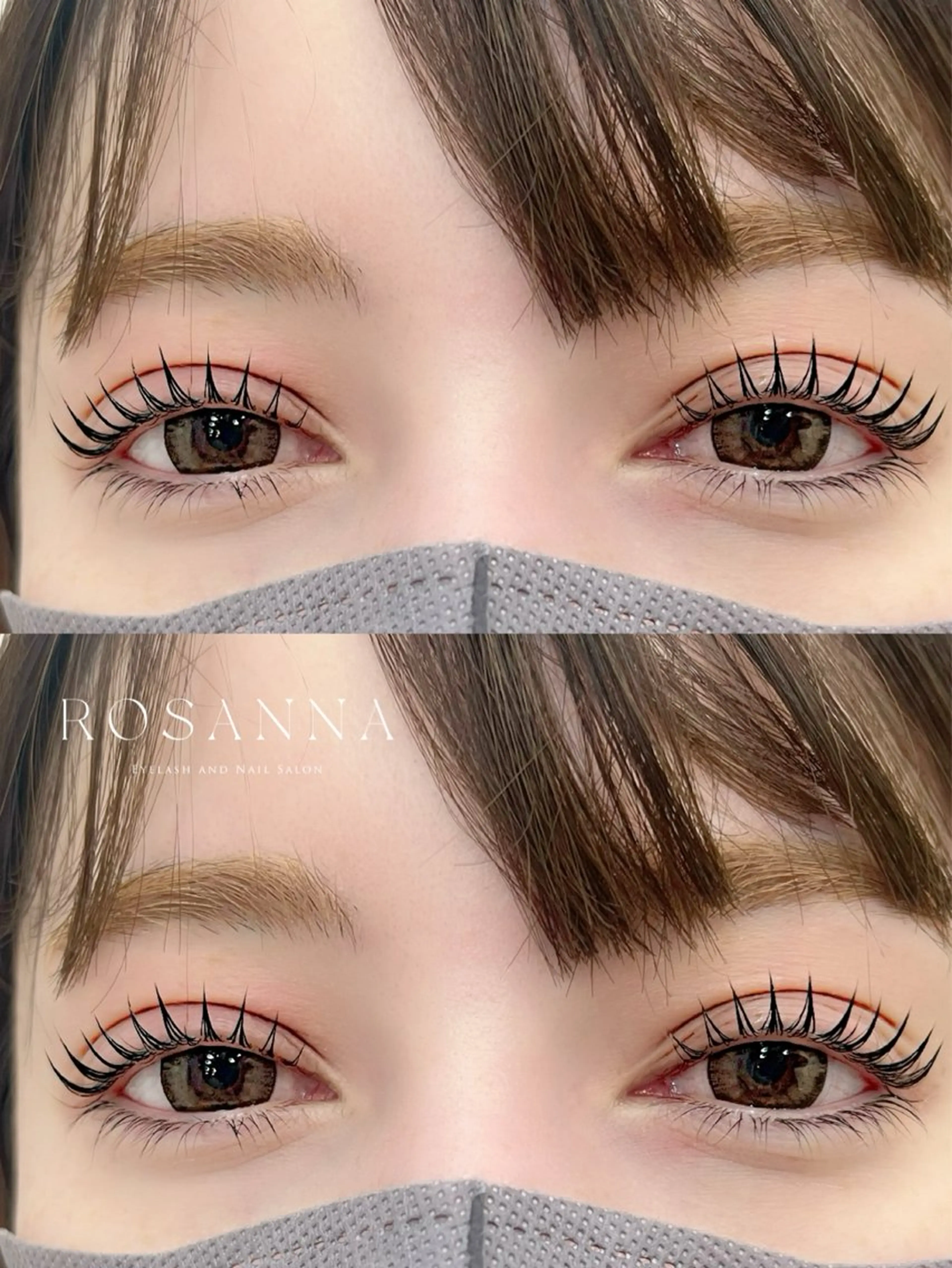 マツエク・マツパ ROSANNA Watanabeのマツエク・マツパデザイン