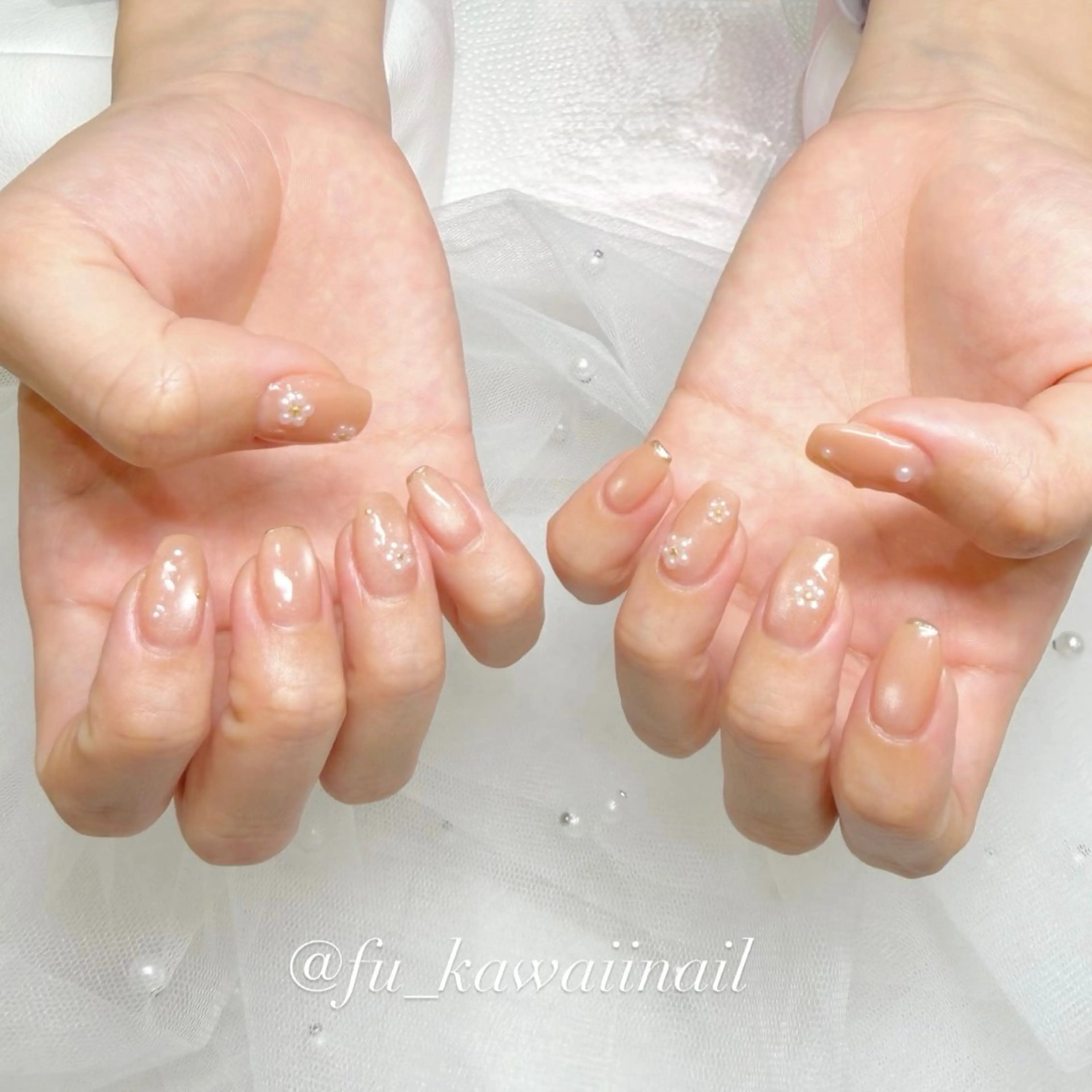 ネイル ハンドネイル 🪞ヤギフウカ🪞 渋谷ネイルのネイルデザイン