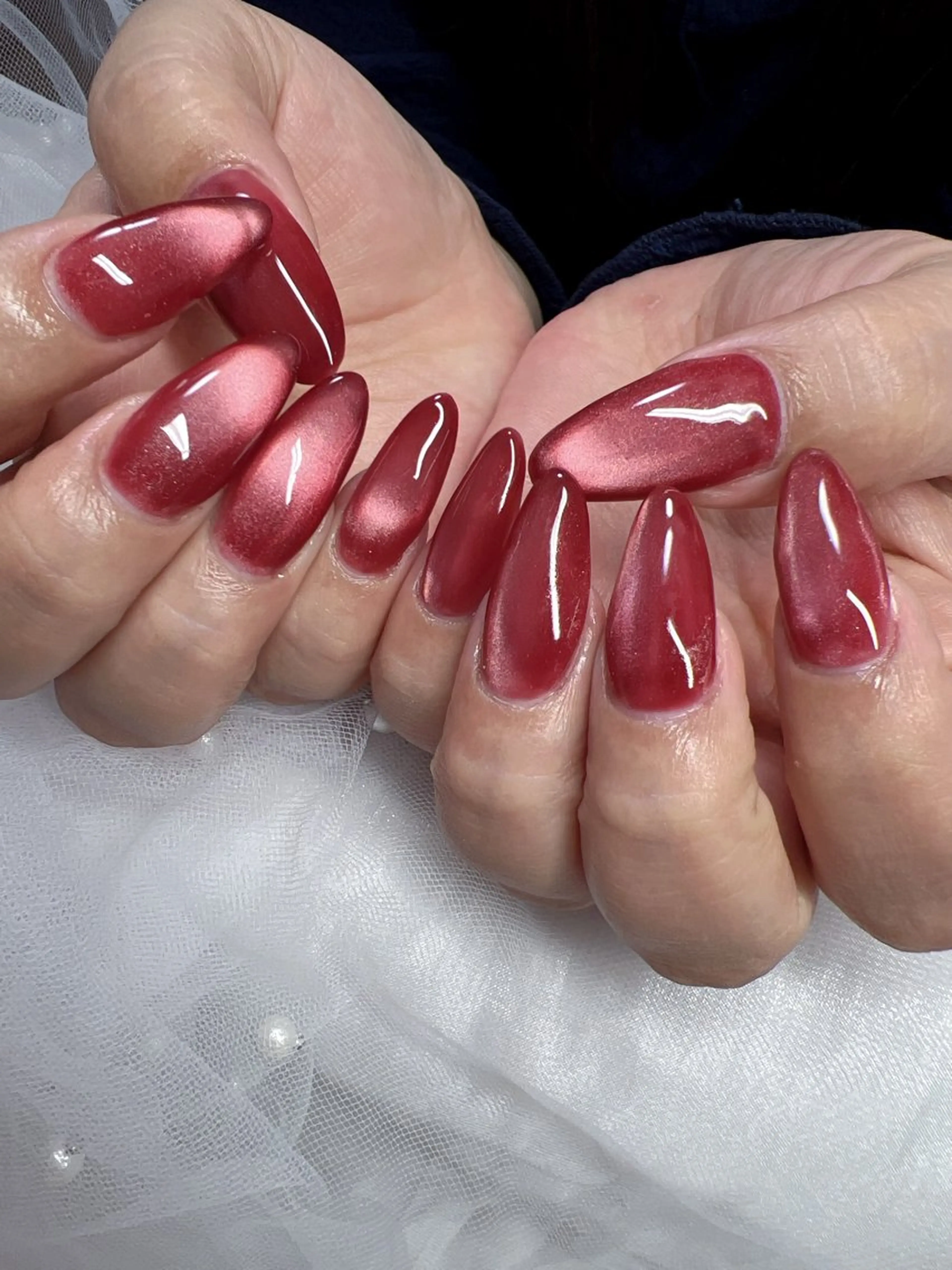 ネイル マグネットネイル ハンドネイル Majesticrose_nail所属・nail l_yukiのネイルデザイン